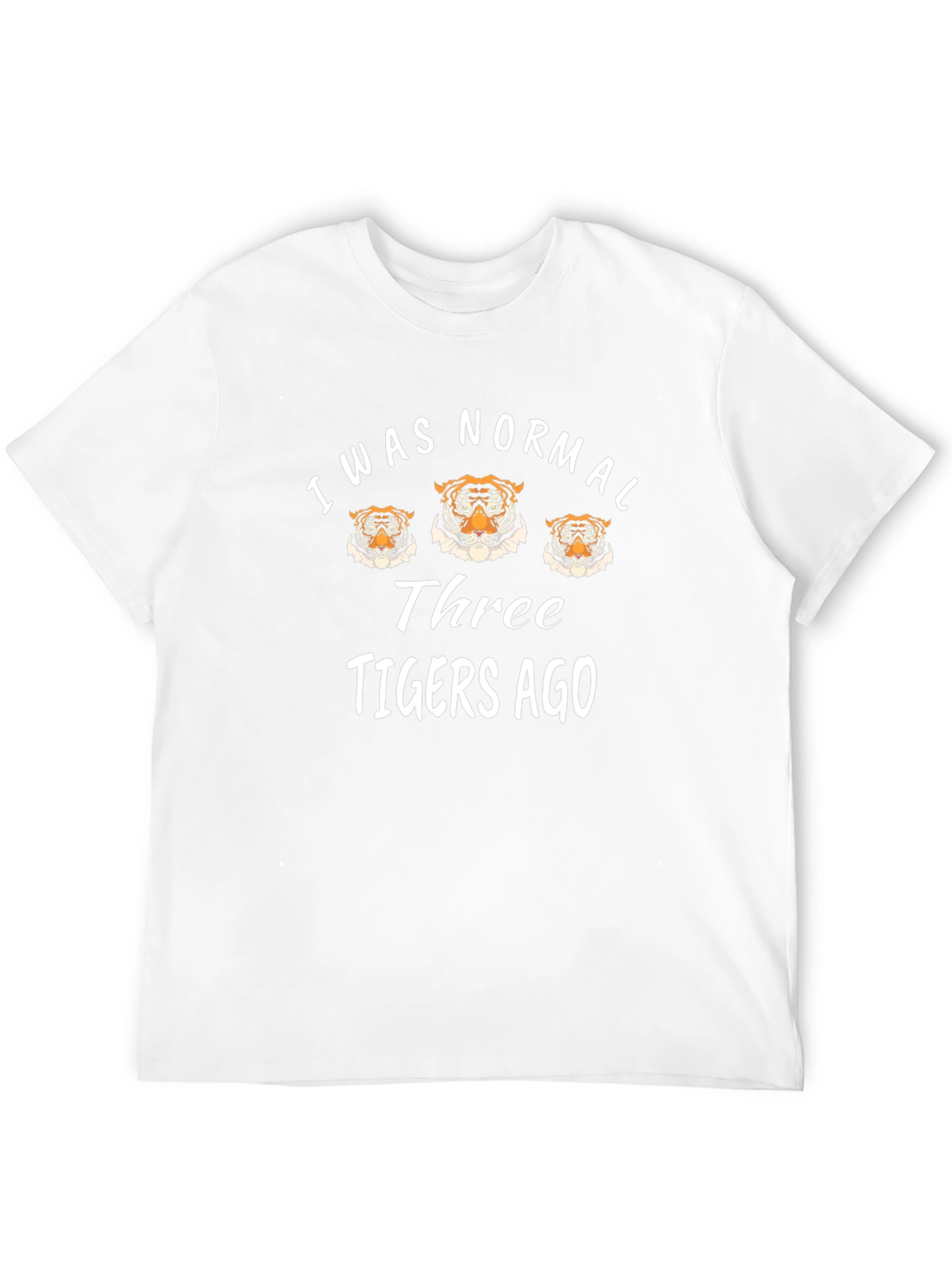 Three Tigers Ago T-Shirt Funny Graphic Tee