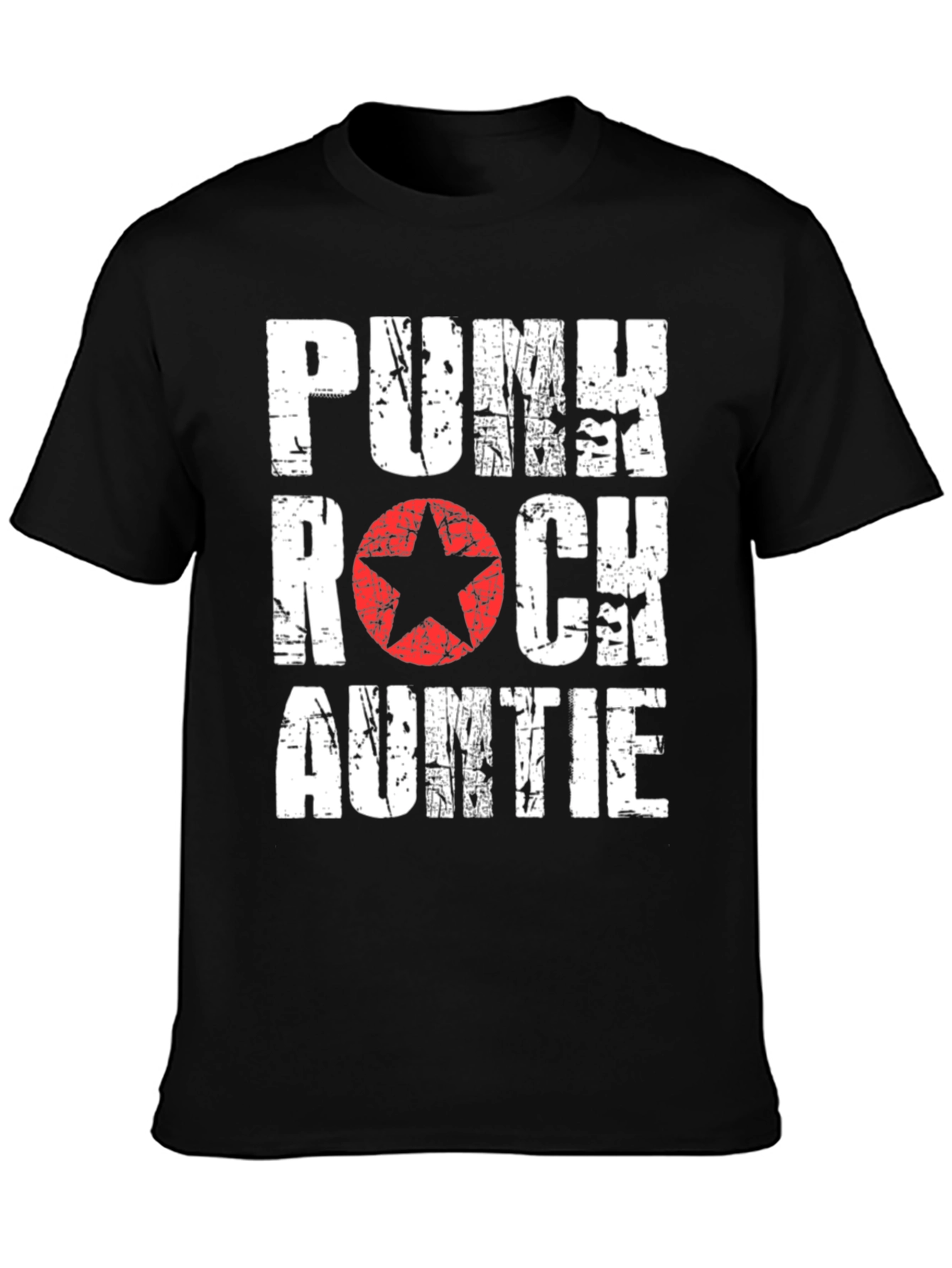 Punk Rock Auntie Graphic T-Shirt
