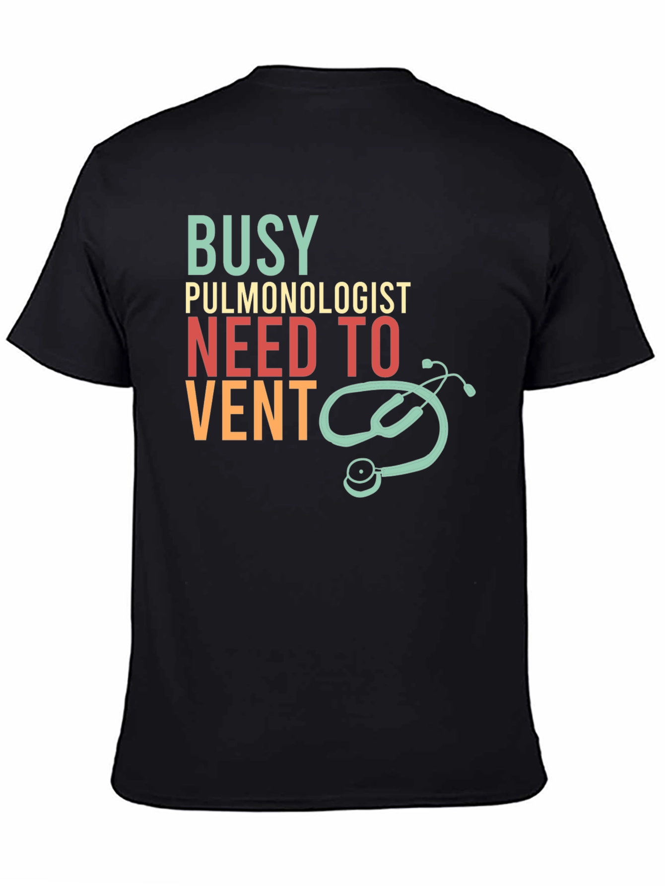 Busy Pulmonologist Vent T-Shirt