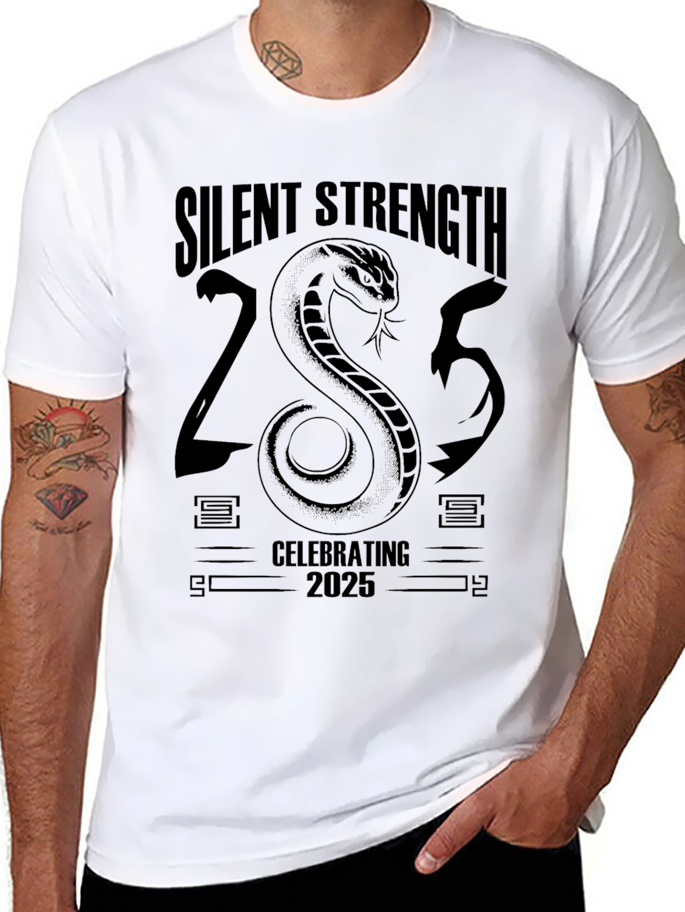 Silent Strength 2025 Graphic Tee