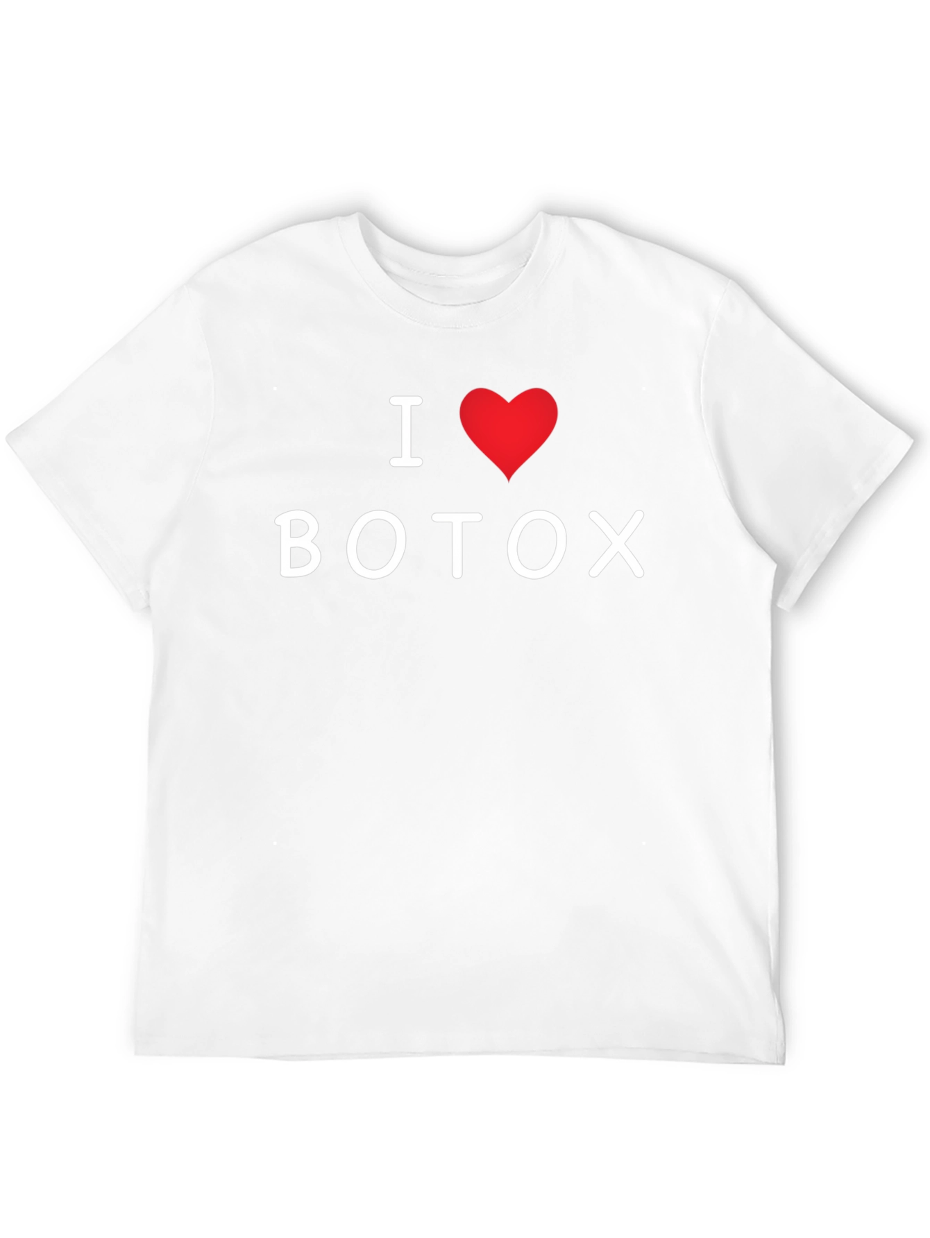 I Heart Botox T-Shirt - Funny Graphic Tee
