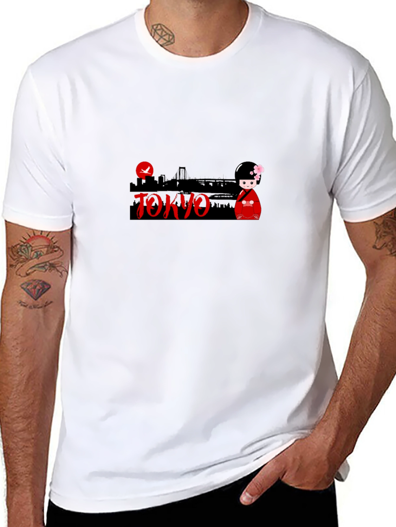 Tokyo Silhouette Graphic Tee