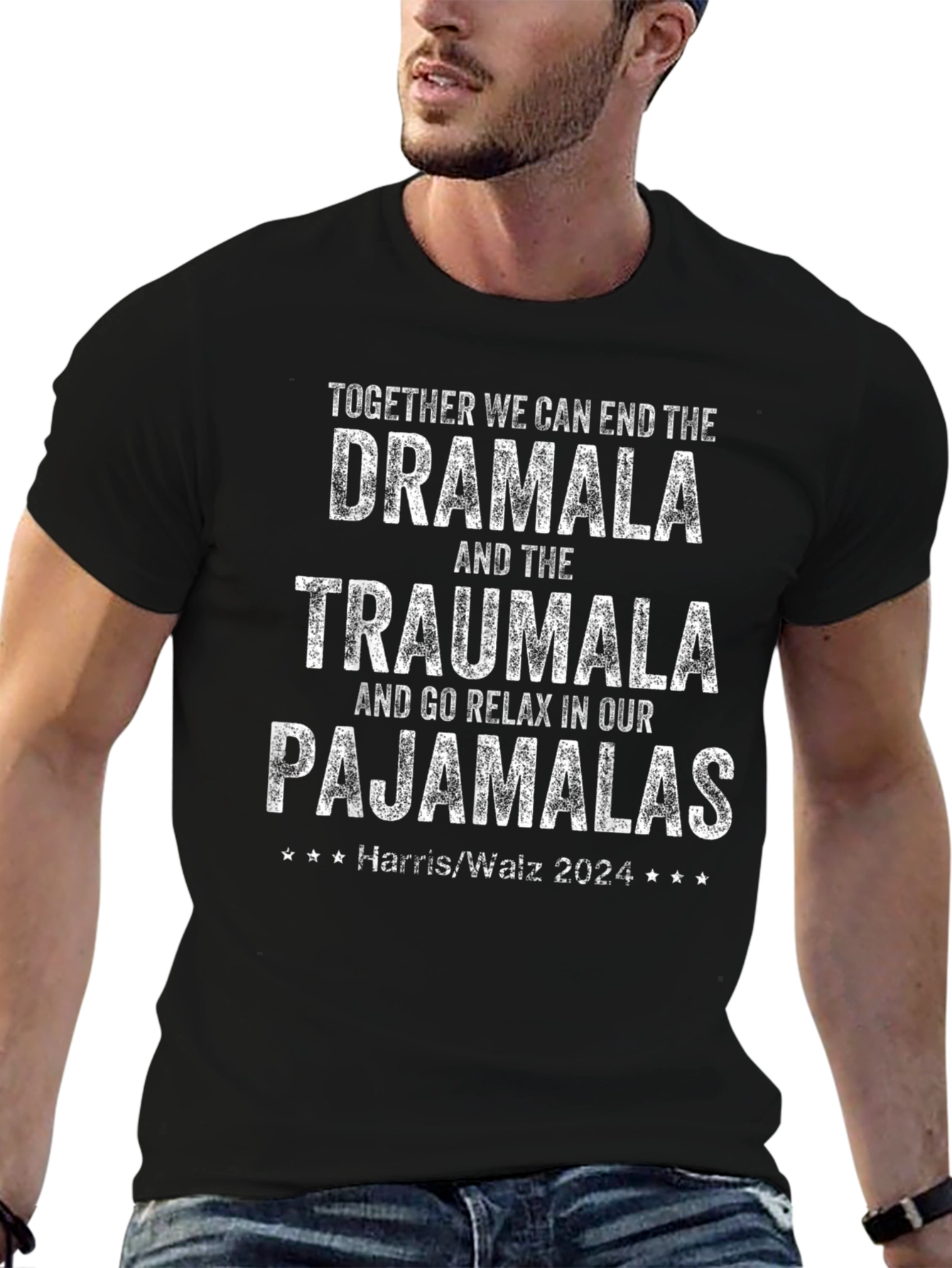 Dramala Traumala Pajamalas Political T-Shirt