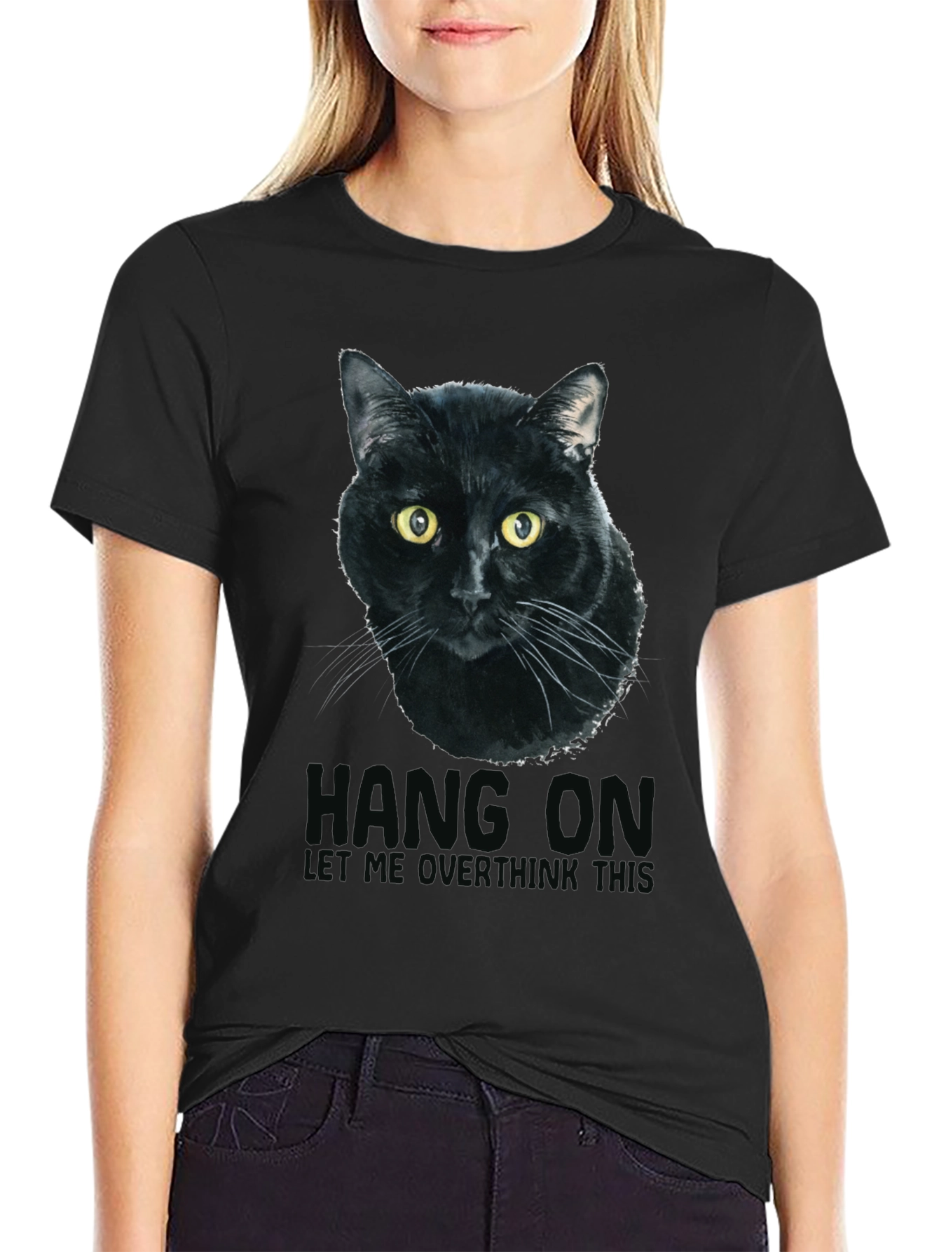 Black Cat Hangover T-Shirt