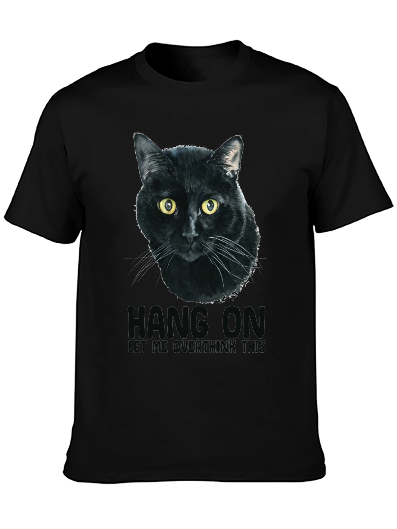 Black Cat Hangover T-Shirt