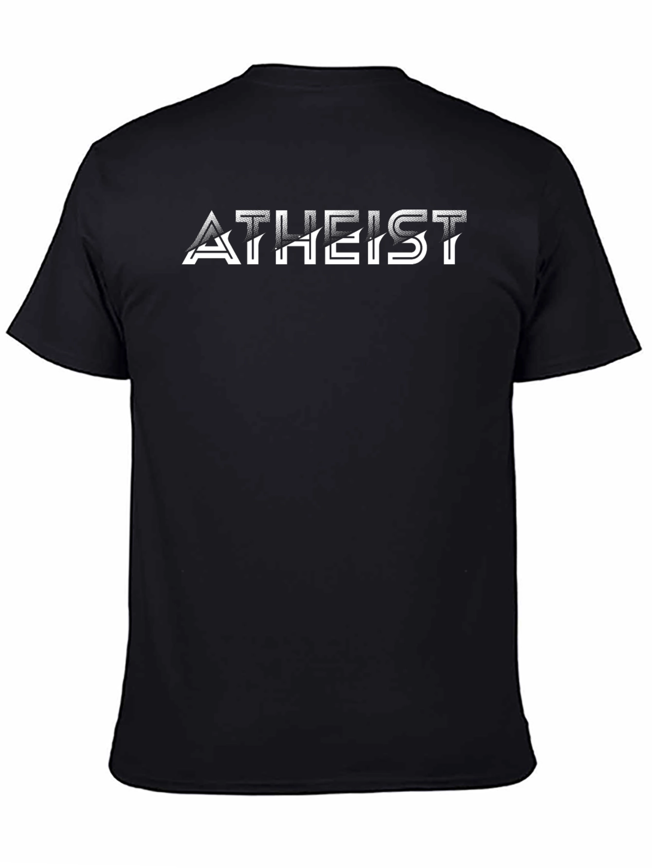 Atheist Graphic Tee - Modern Statement Shirt