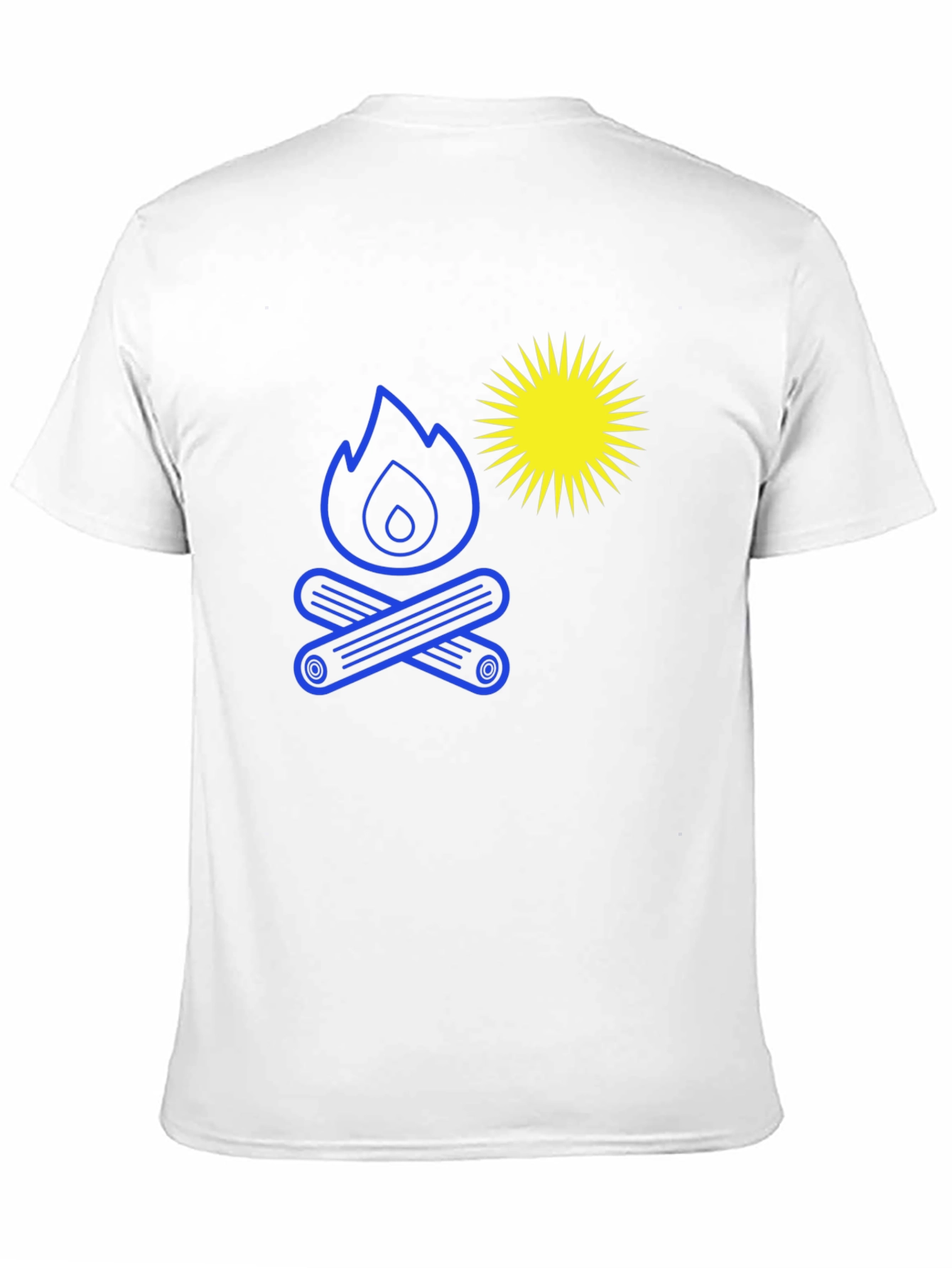Campfire Graphic Tee - Casual Style Bold Print