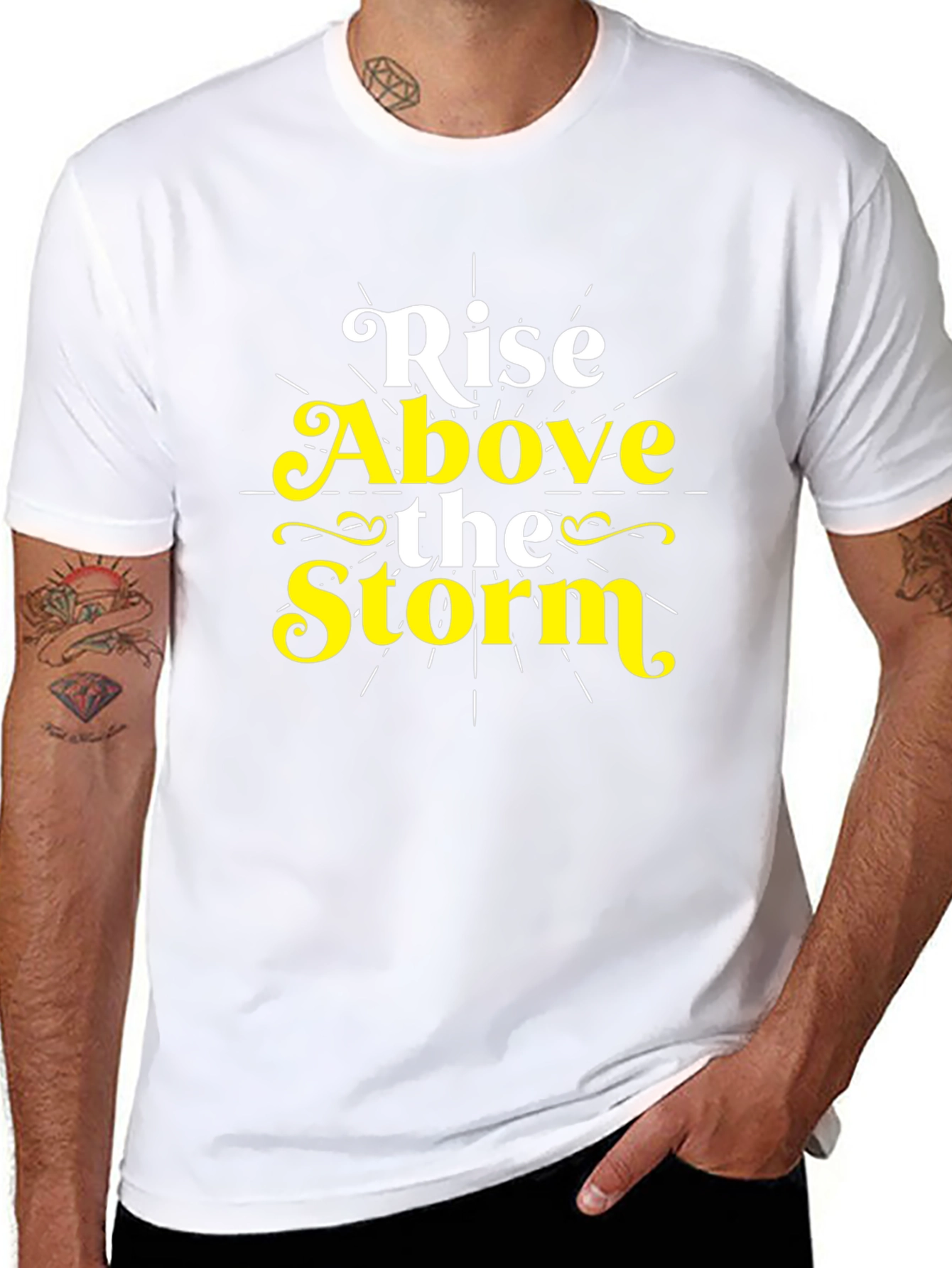 Rise Above the Storm Graphic T-Shirt