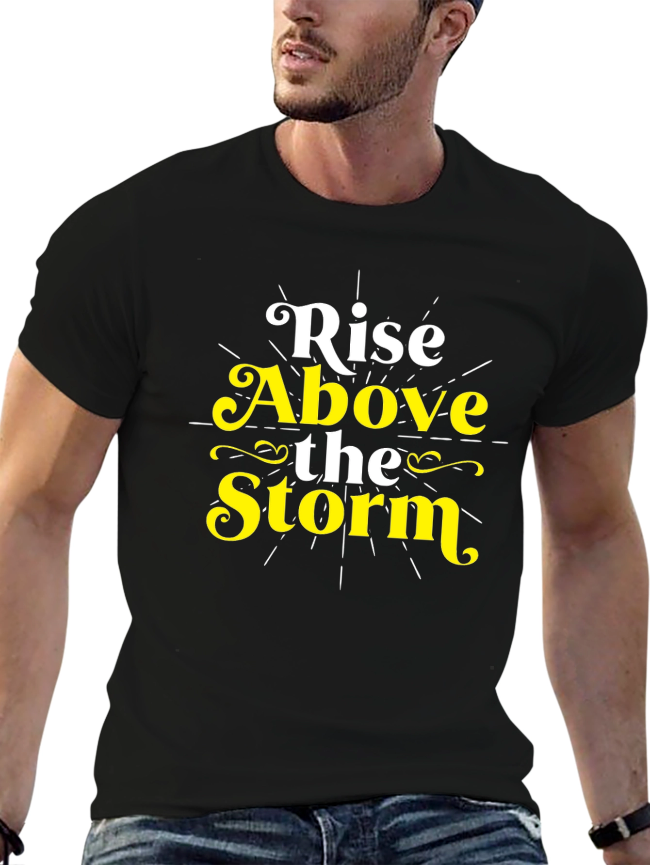 Rise Above the Storm Graphic T-Shirt