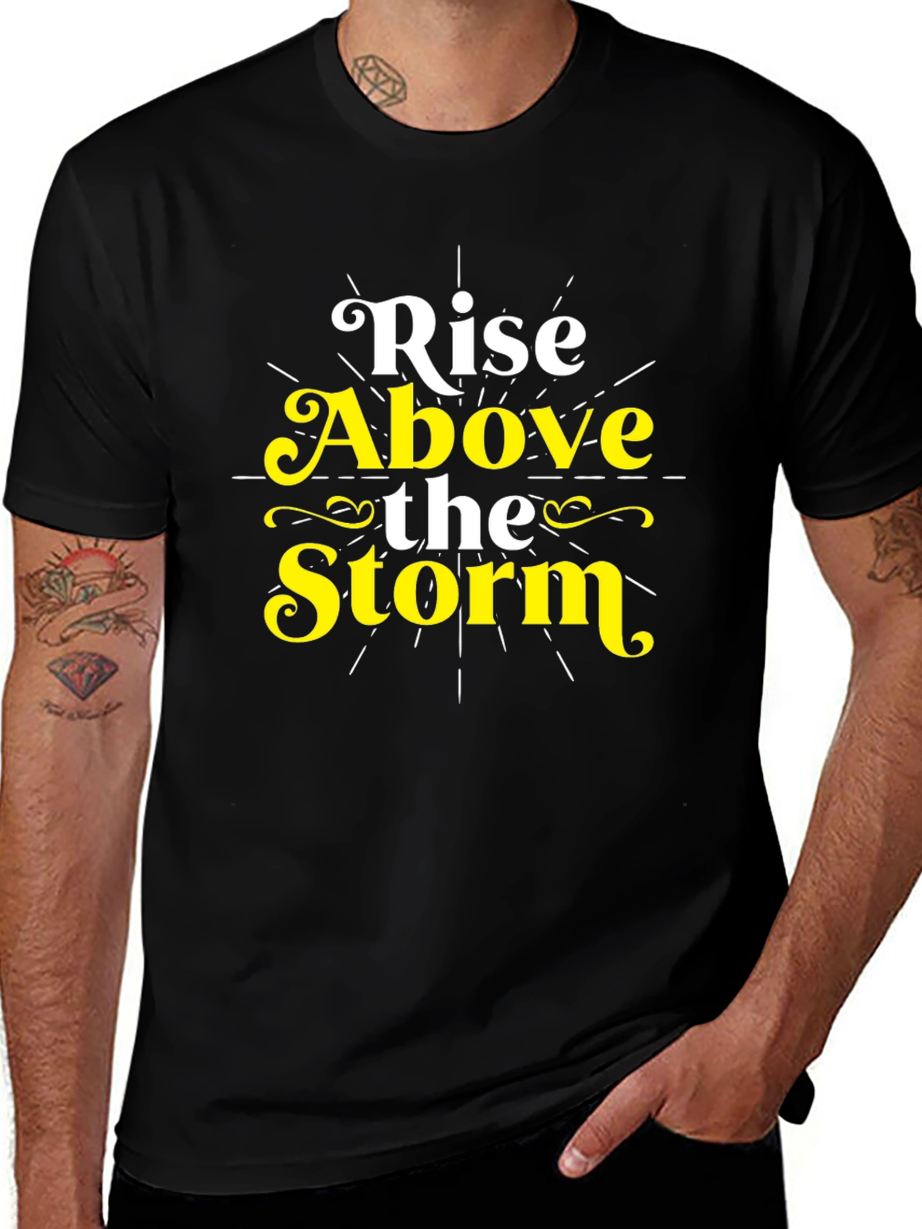 Rise Above the Storm Graphic T-Shirt