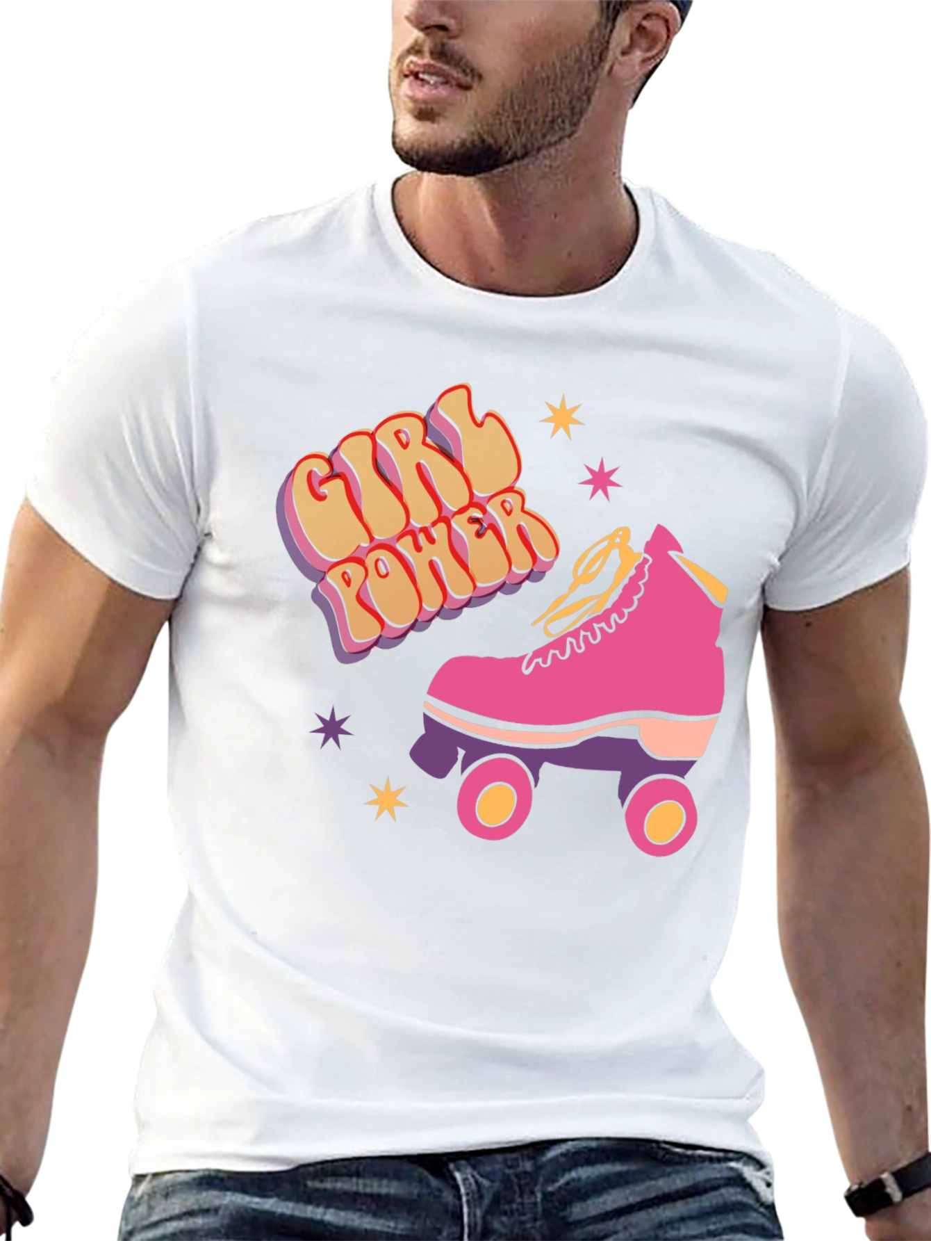Girl Power Roller Skate T-Shirt