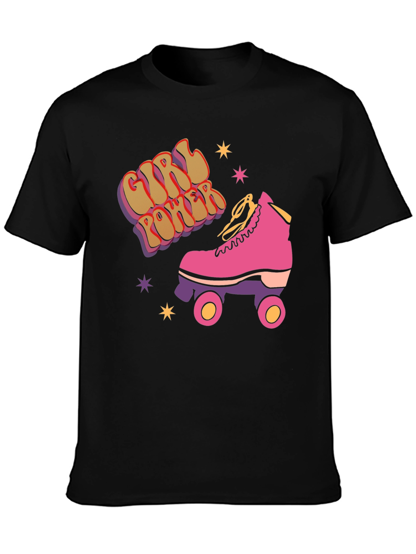 Girl Power Roller Skate T-Shirt