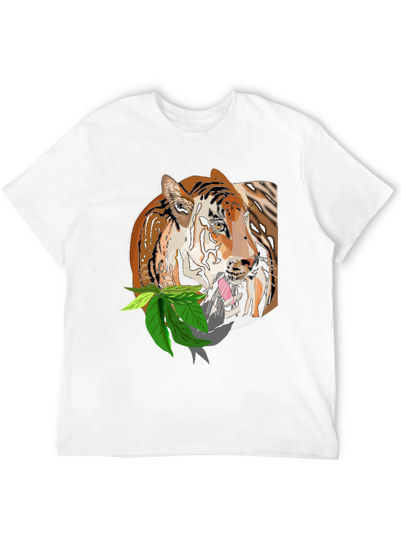 Tiger Graphic Tee - Cool Black T-Shirt