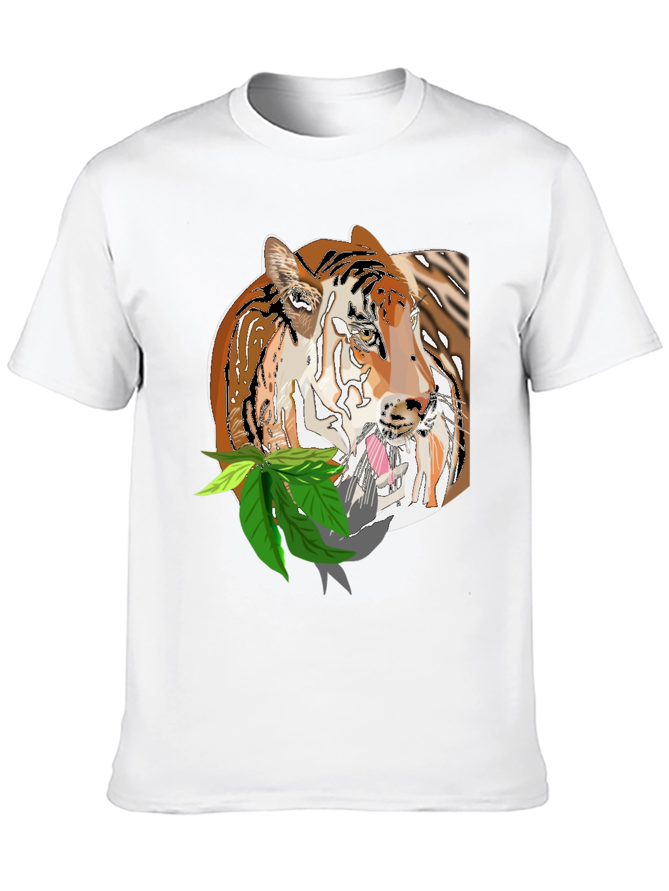 Tiger Graphic Tee - Cool Black T-Shirt