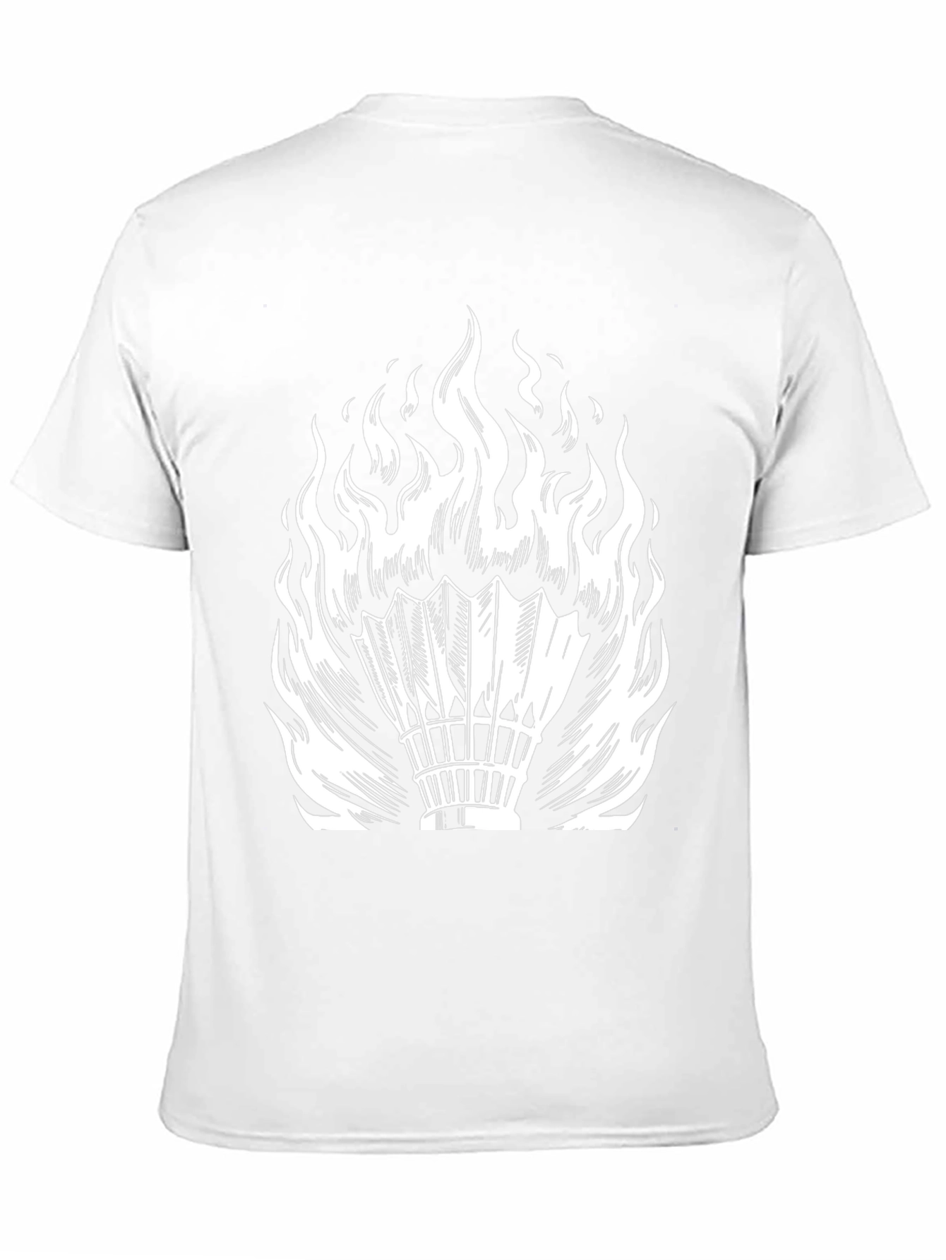 Fiery Shuttlecock T-Shirt