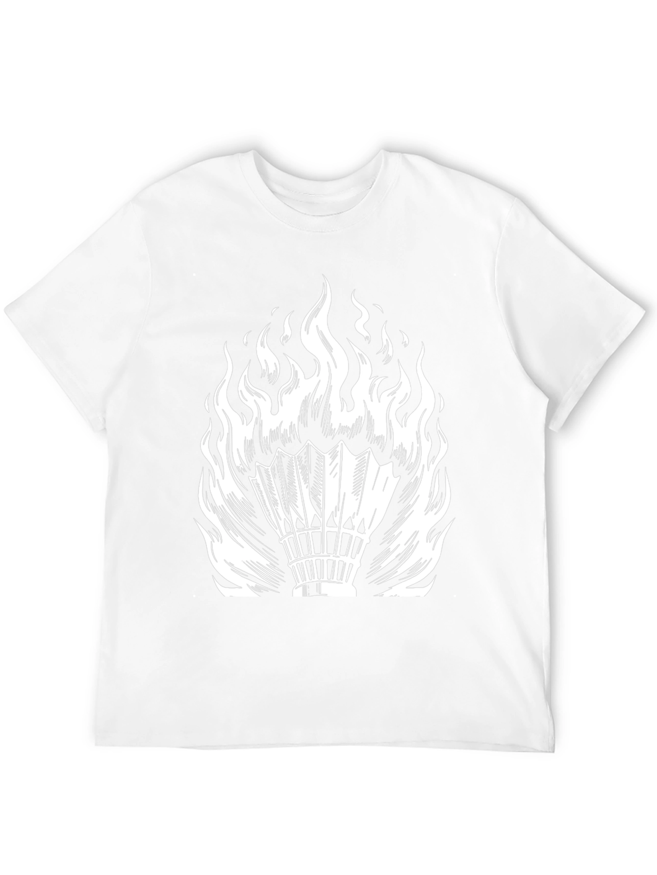 Fiery Shuttlecock T-Shirt