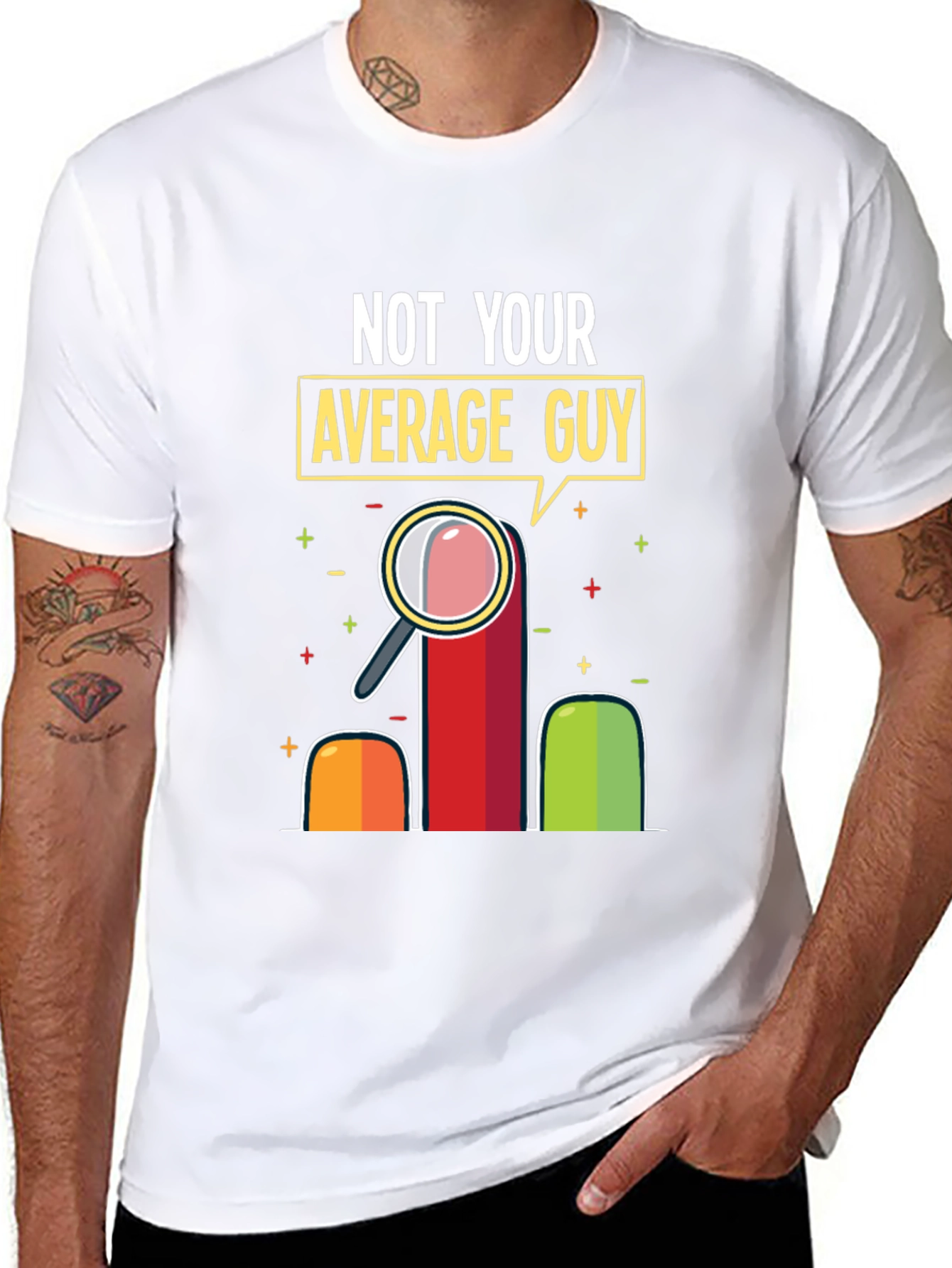 Not Your Average Guy Graphic T-Shirt