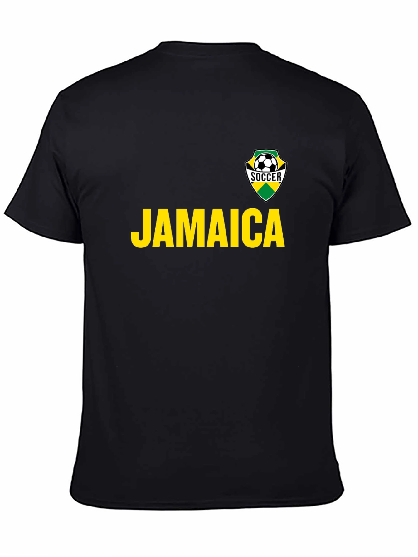 Jamaica Soccer T-Shirt - Reggae Style Tee