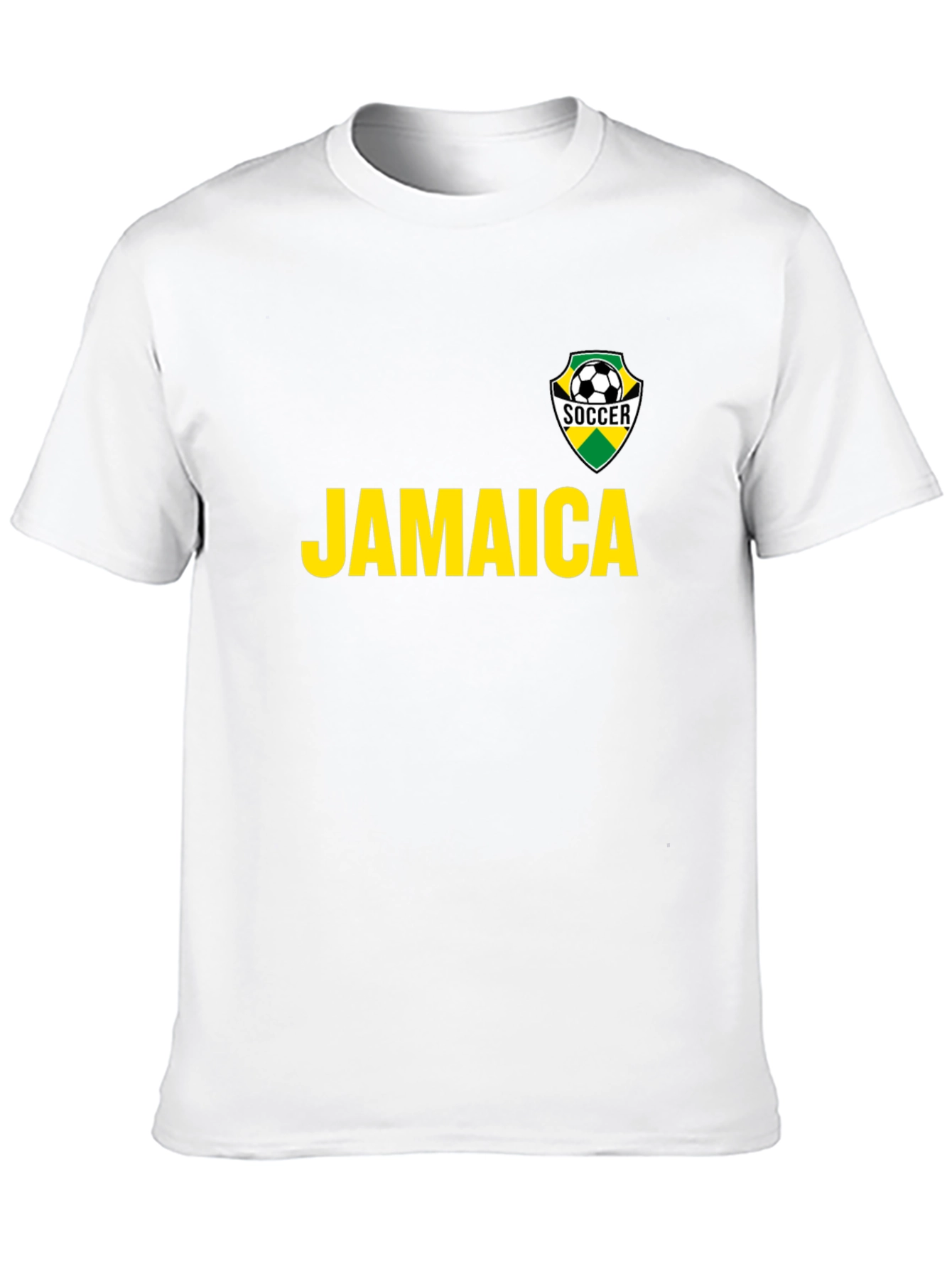 Jamaica Soccer T-Shirt - Reggae Style Tee