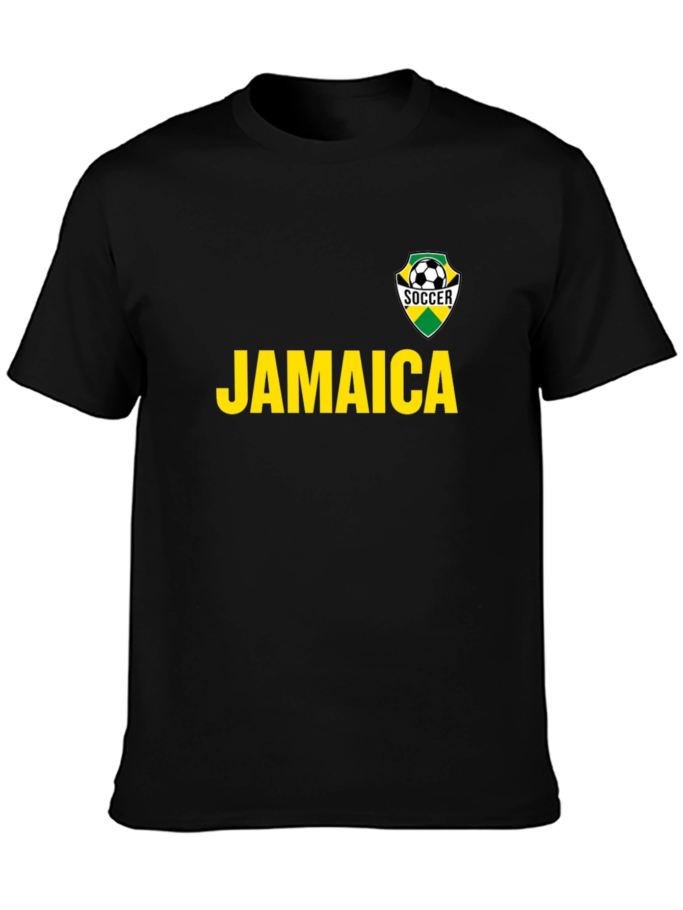 Jamaica Soccer T-Shirt - Reggae Style Tee