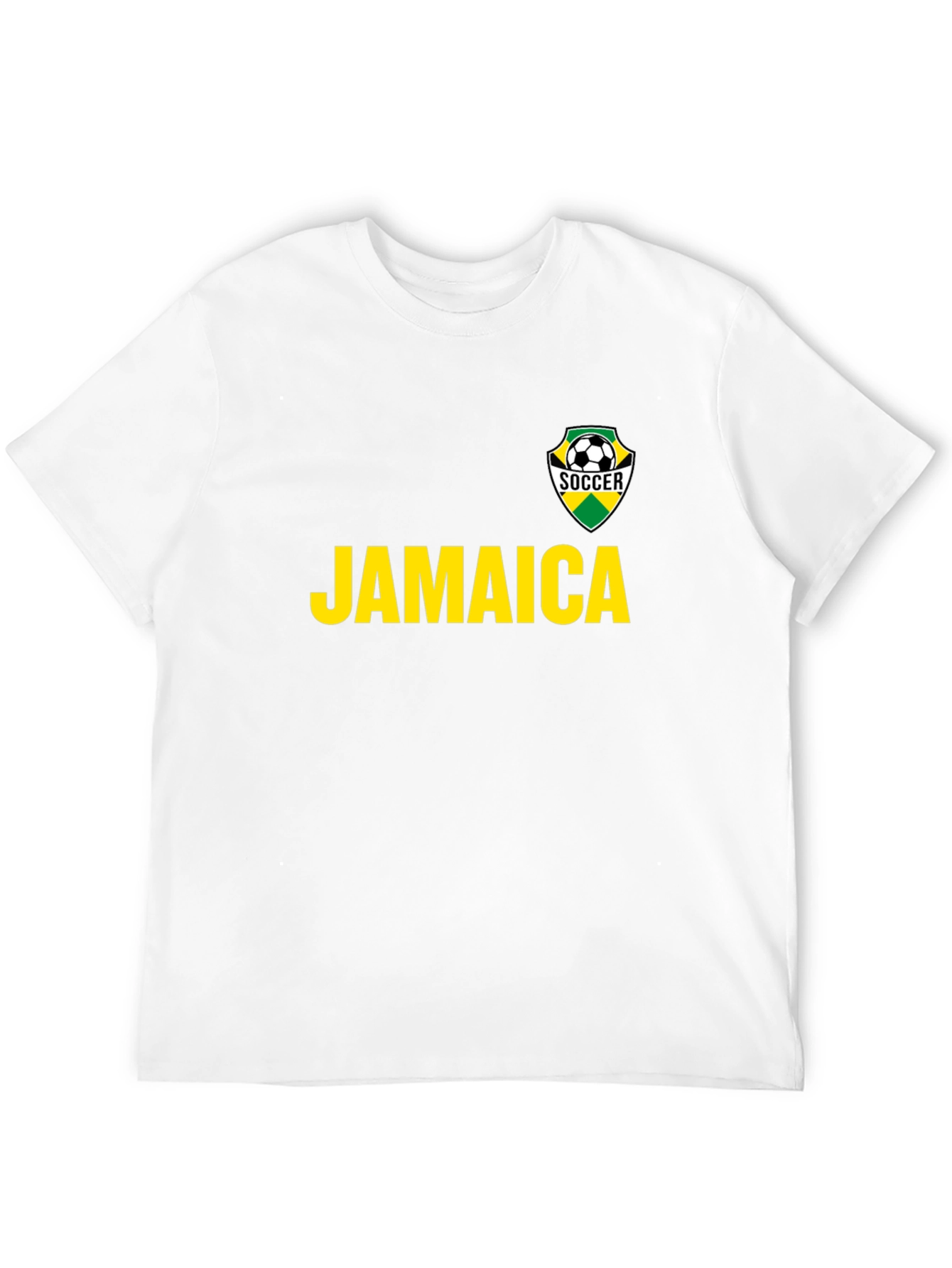 Jamaica Soccer T-Shirt - Reggae Style Tee