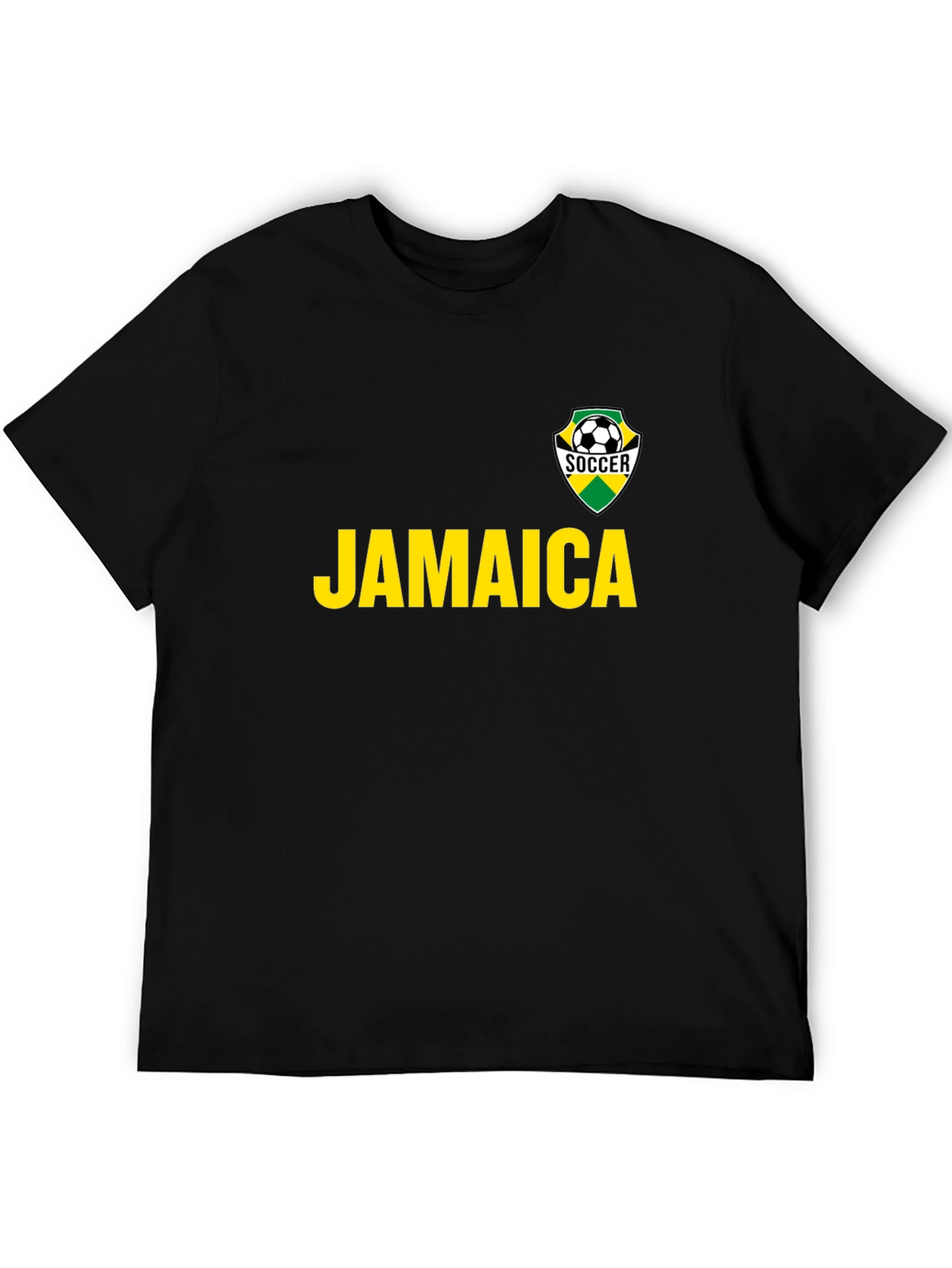 Jamaica Soccer T-Shirt - Reggae Style Tee