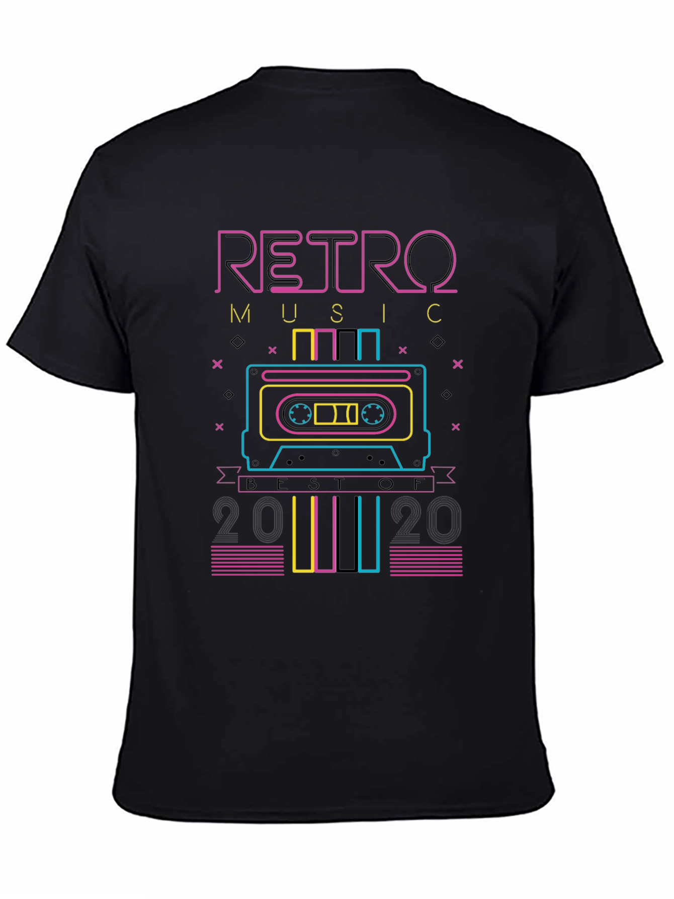 Retro Music Best Of 2020 Cassette Tape Graphic T-Shirt