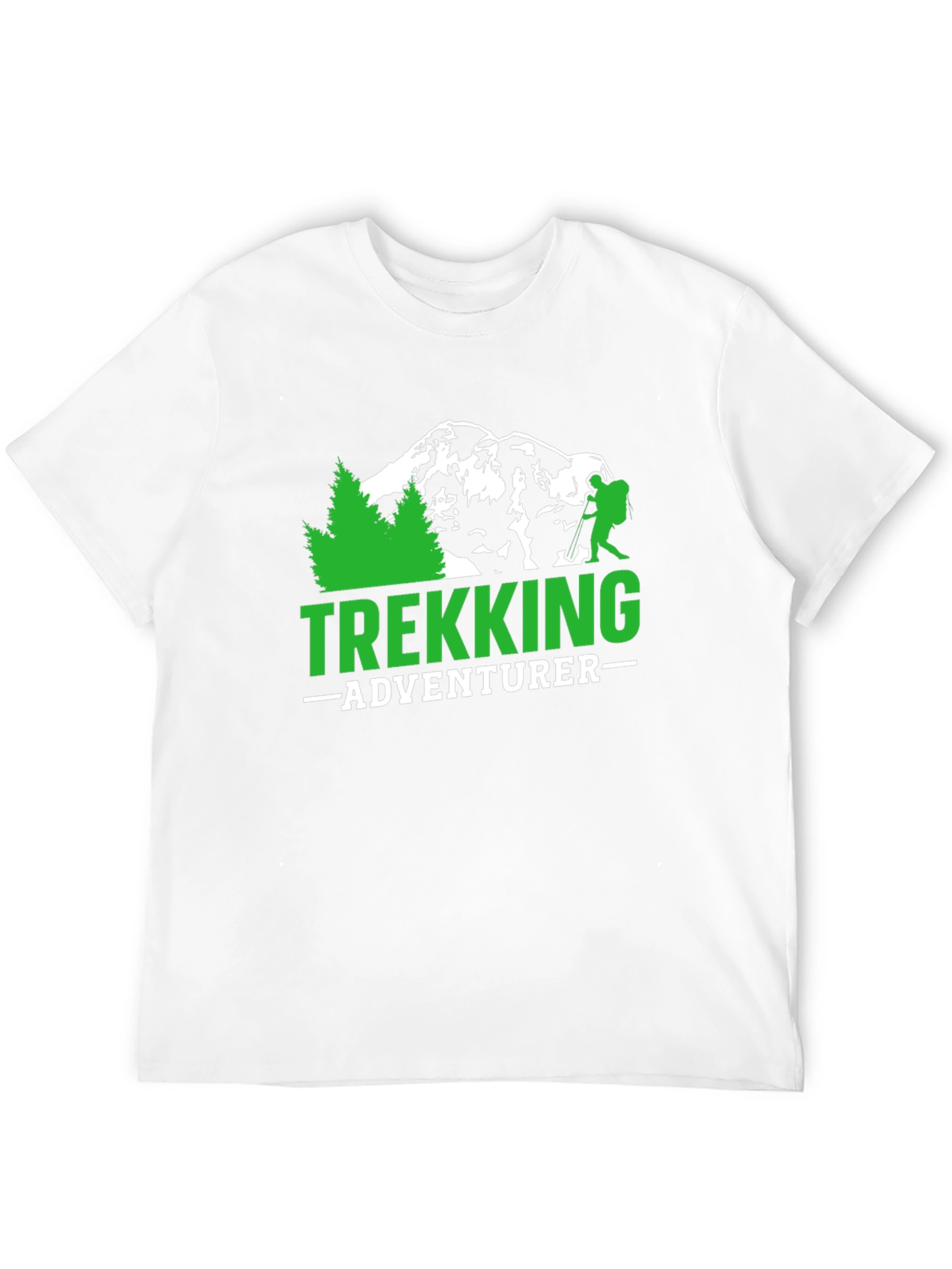 Trekking Adventurer Graphic Tee - Black