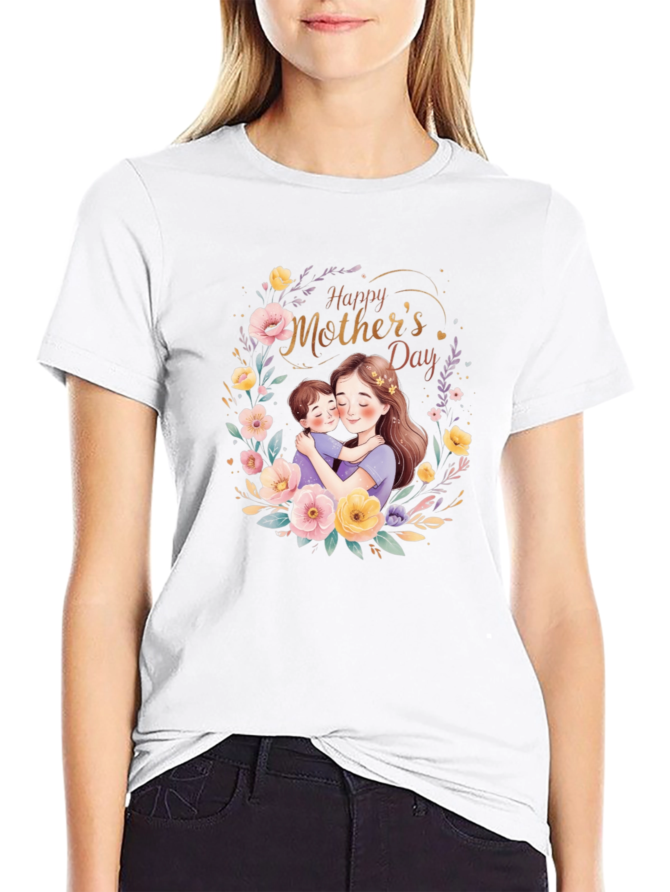 Happy Mothers Day Graphic T-Shirt
