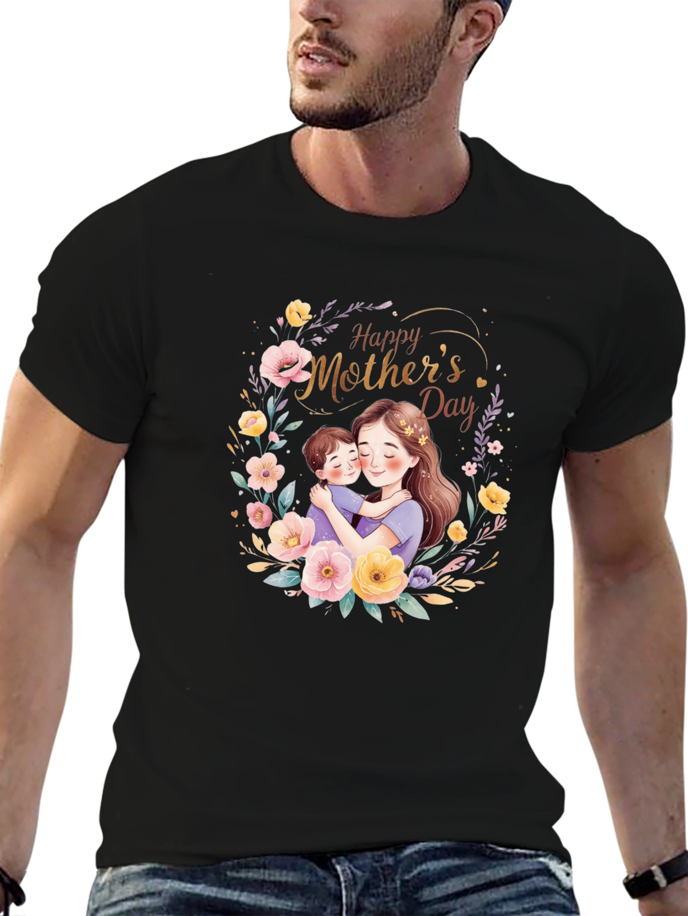 Happy Mothers Day Graphic T-Shirt