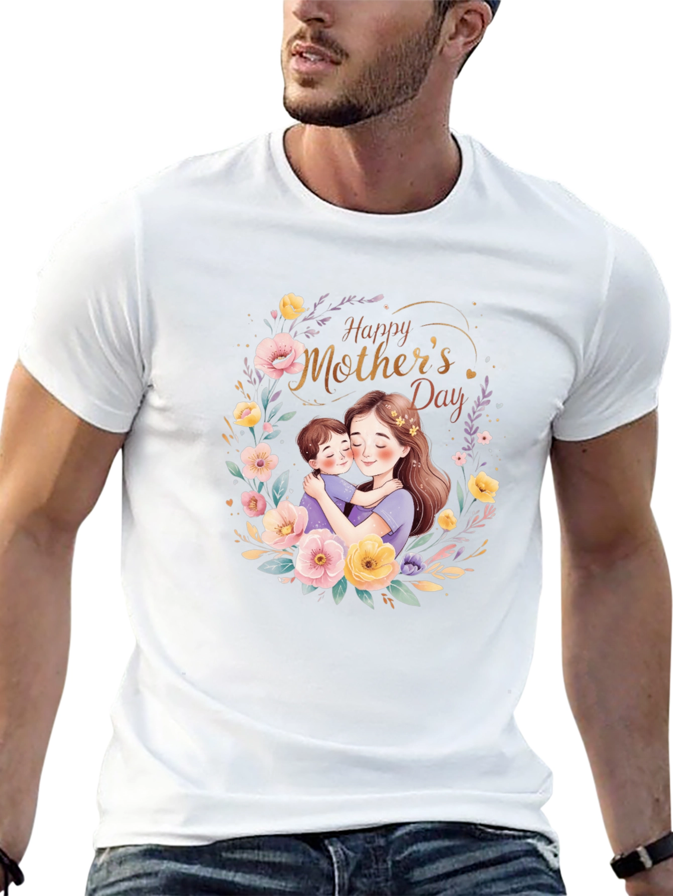 Happy Mothers Day Graphic T-Shirt