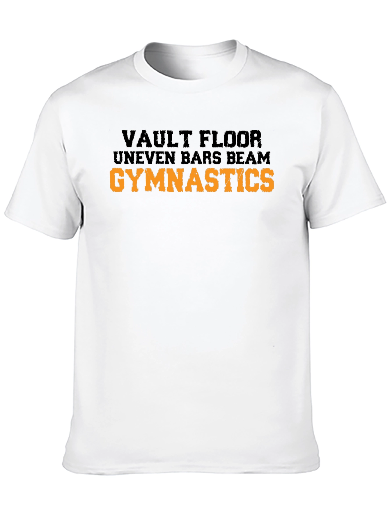 Gymnastics T-Shirt Vault Floor Uneven Bars Beam