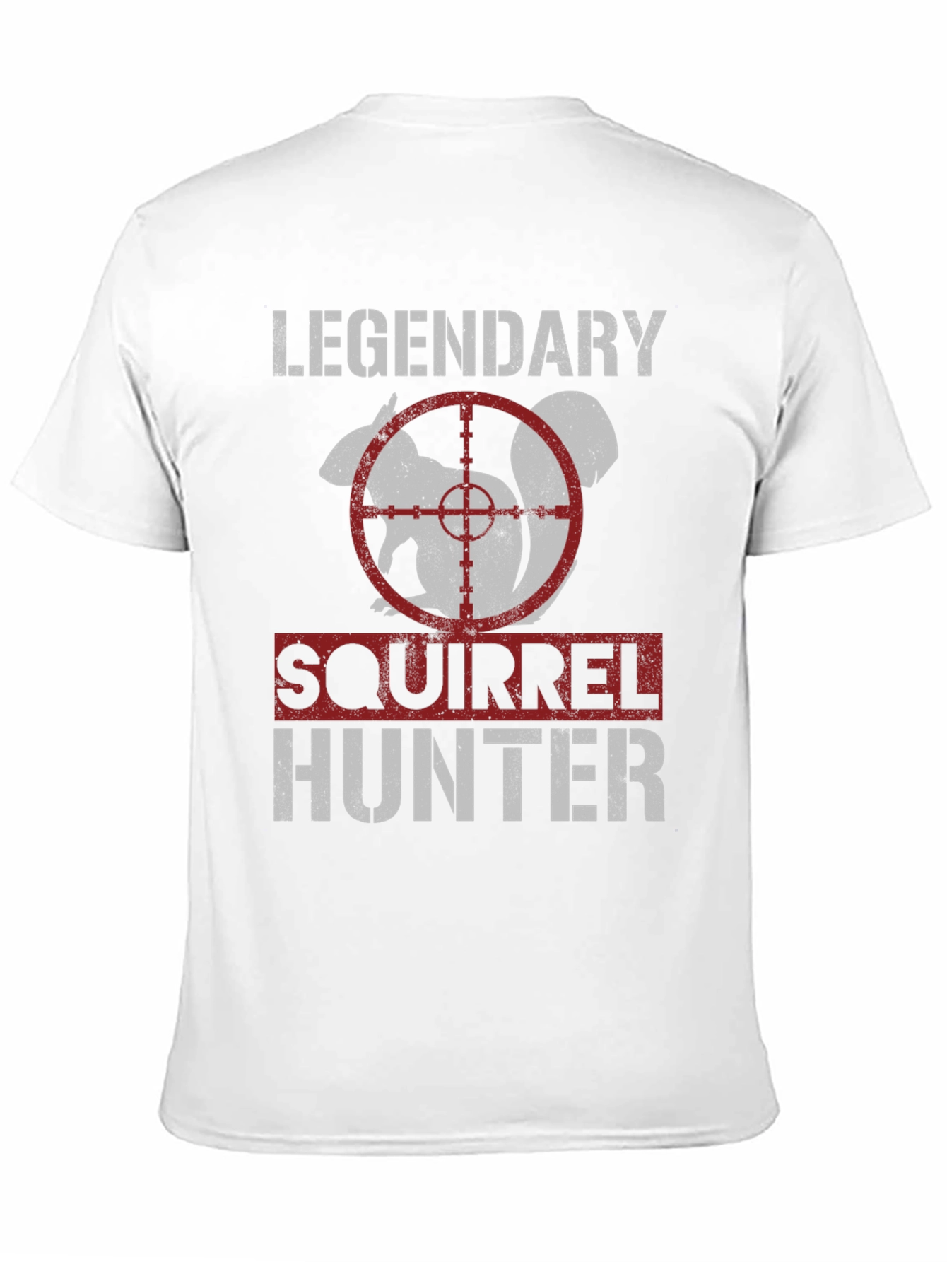 Legendary Squirrel Hunter T-Shirt - Funny Hunting Tee