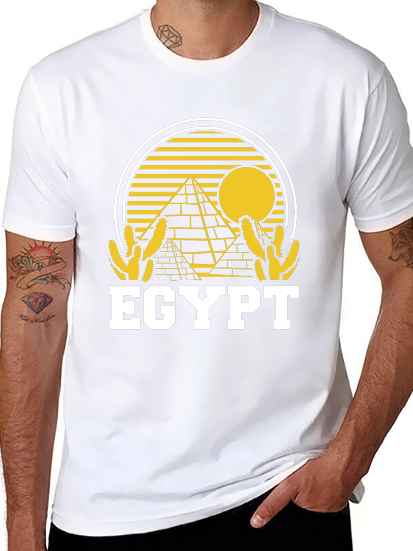 Egypt Pyramid T-Shirt - Desert Vibes