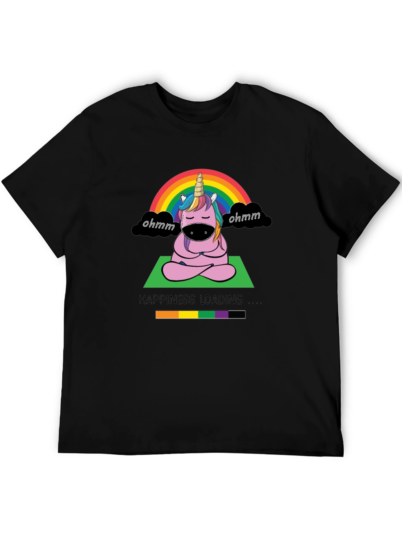 Unicorn Yoga Tee - Happiness Loading