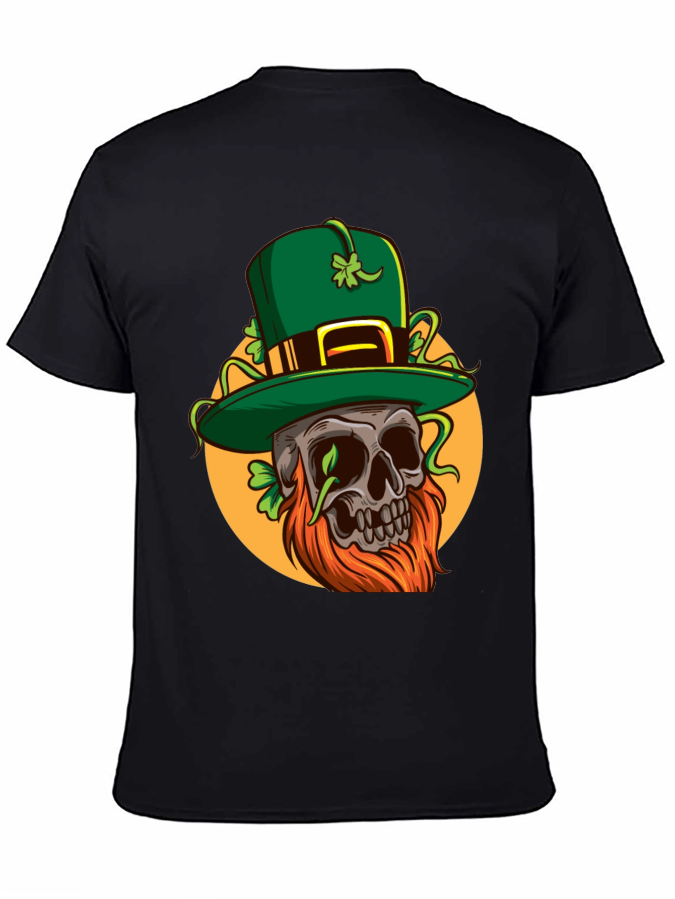St. Patricks Day Skull Graphic Tee