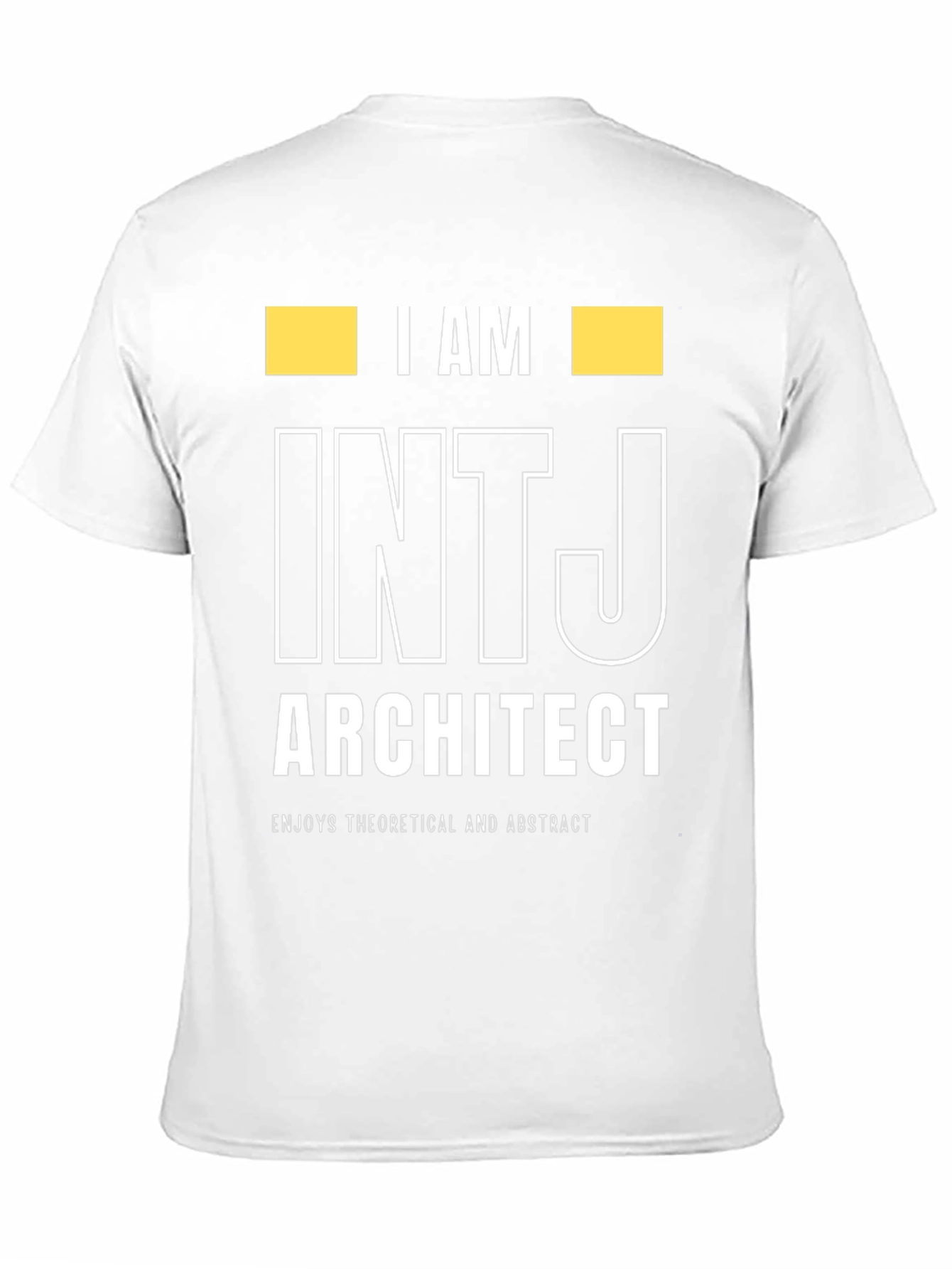 INTJ Architect T-Shirt - Theoretical Abstract Thinker Tee