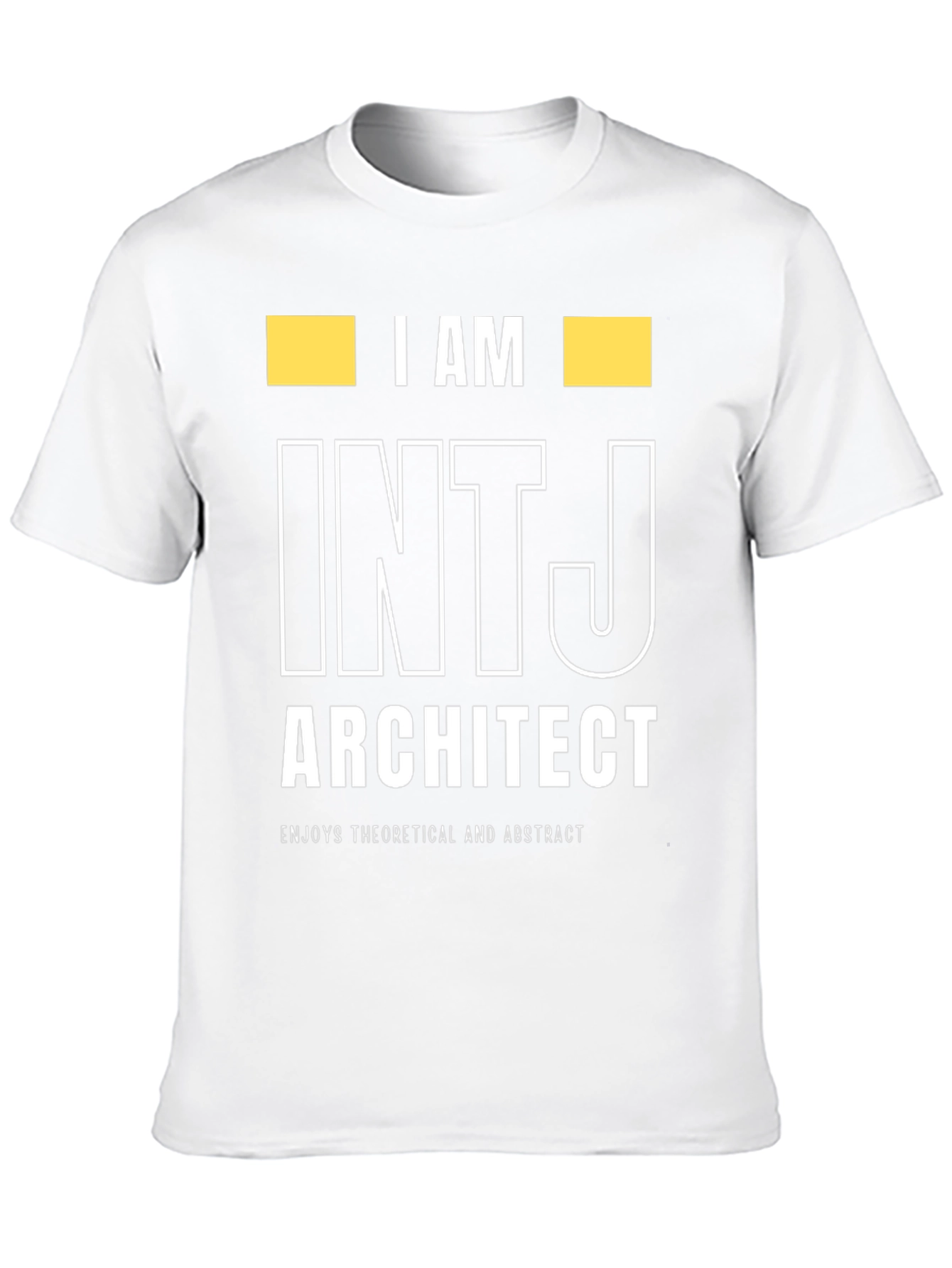 INTJ Architect T-Shirt - Theoretical Abstract Thinker Tee