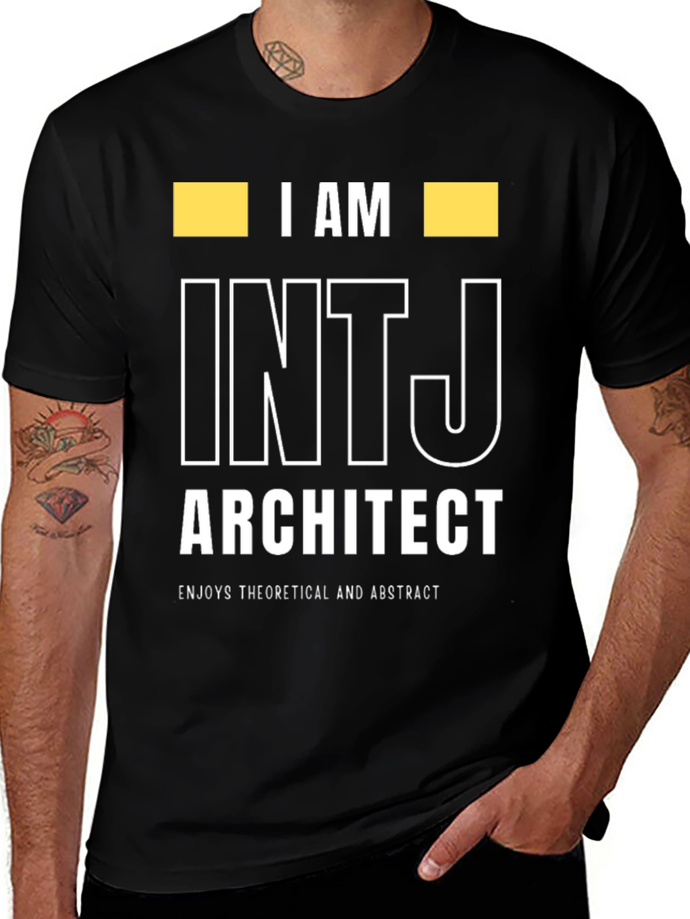 INTJ Architect T-Shirt - Theoretical Abstract Thinker Tee