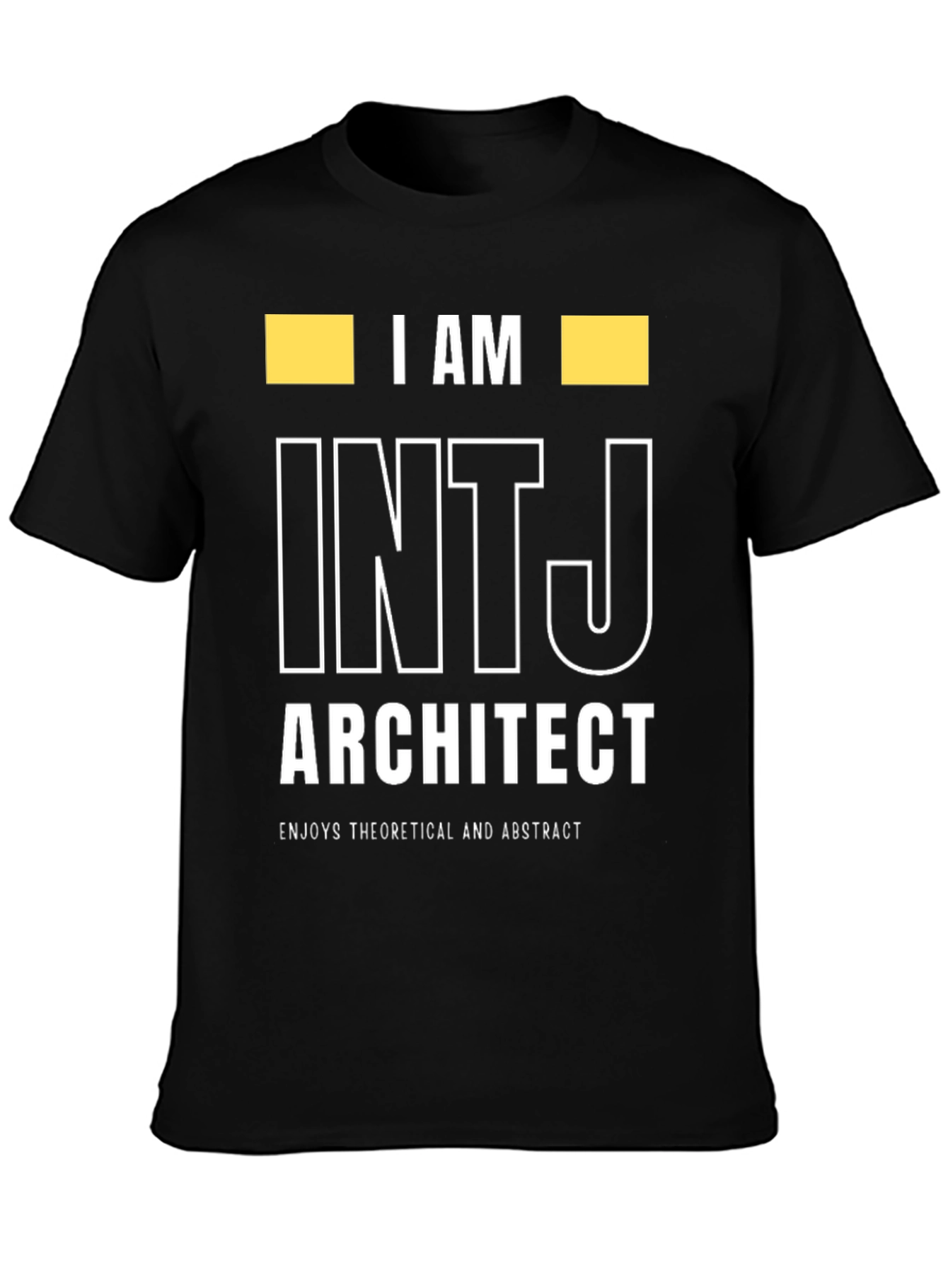INTJ Architect T-Shirt - Theoretical Abstract Thinker Tee