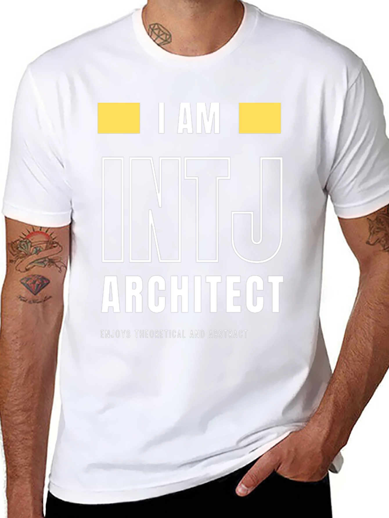 INTJ Architect T-Shirt - Theoretical Abstract Thinker Tee