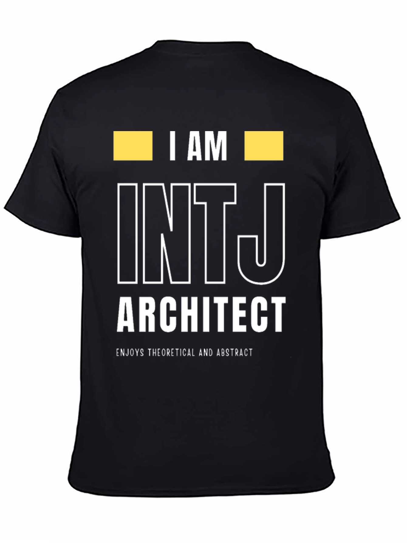 INTJ Architect T-Shirt - Theoretical Abstract Thinker Tee
