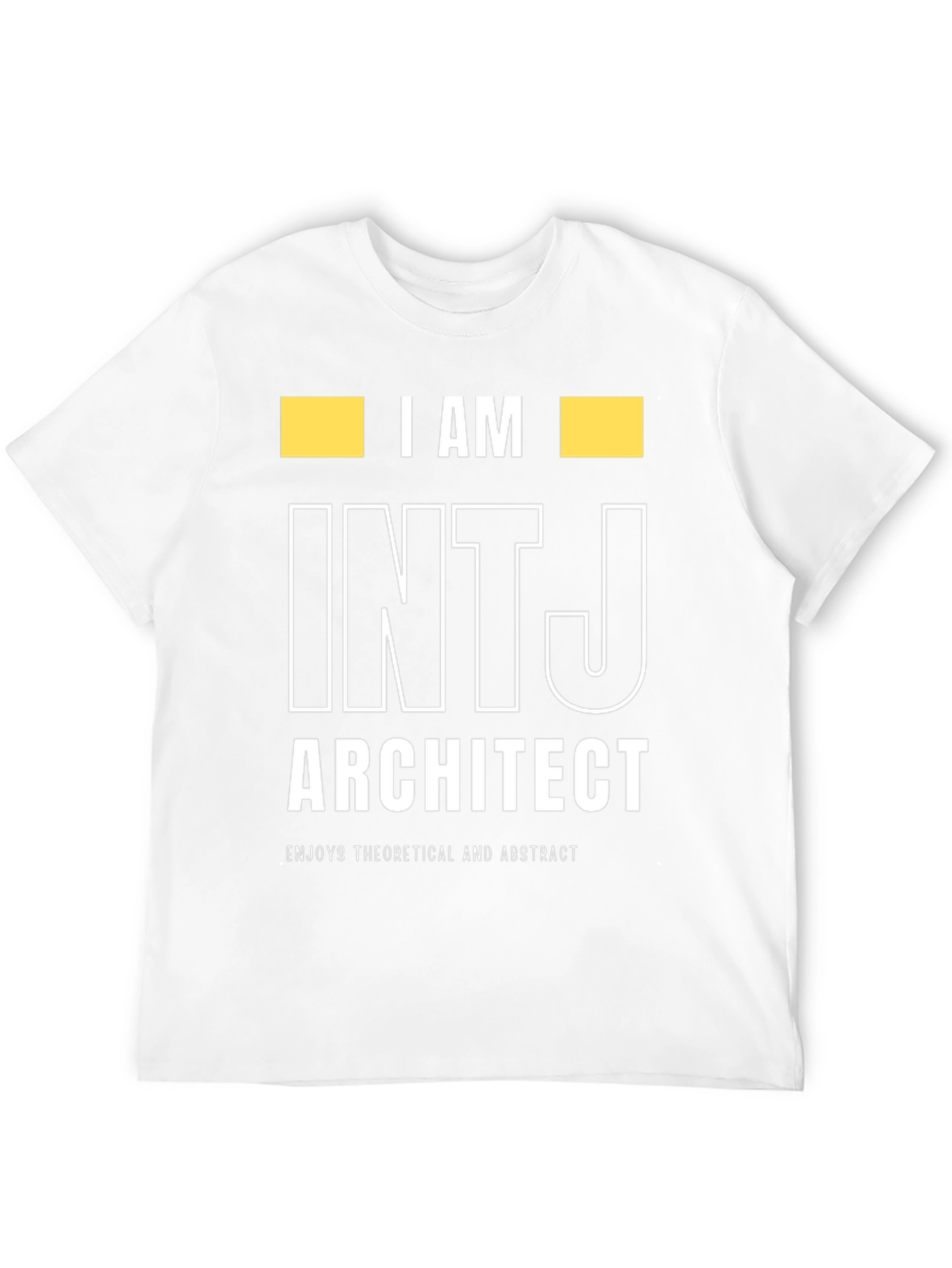 INTJ Architect T-Shirt - Theoretical Abstract Thinker Tee
