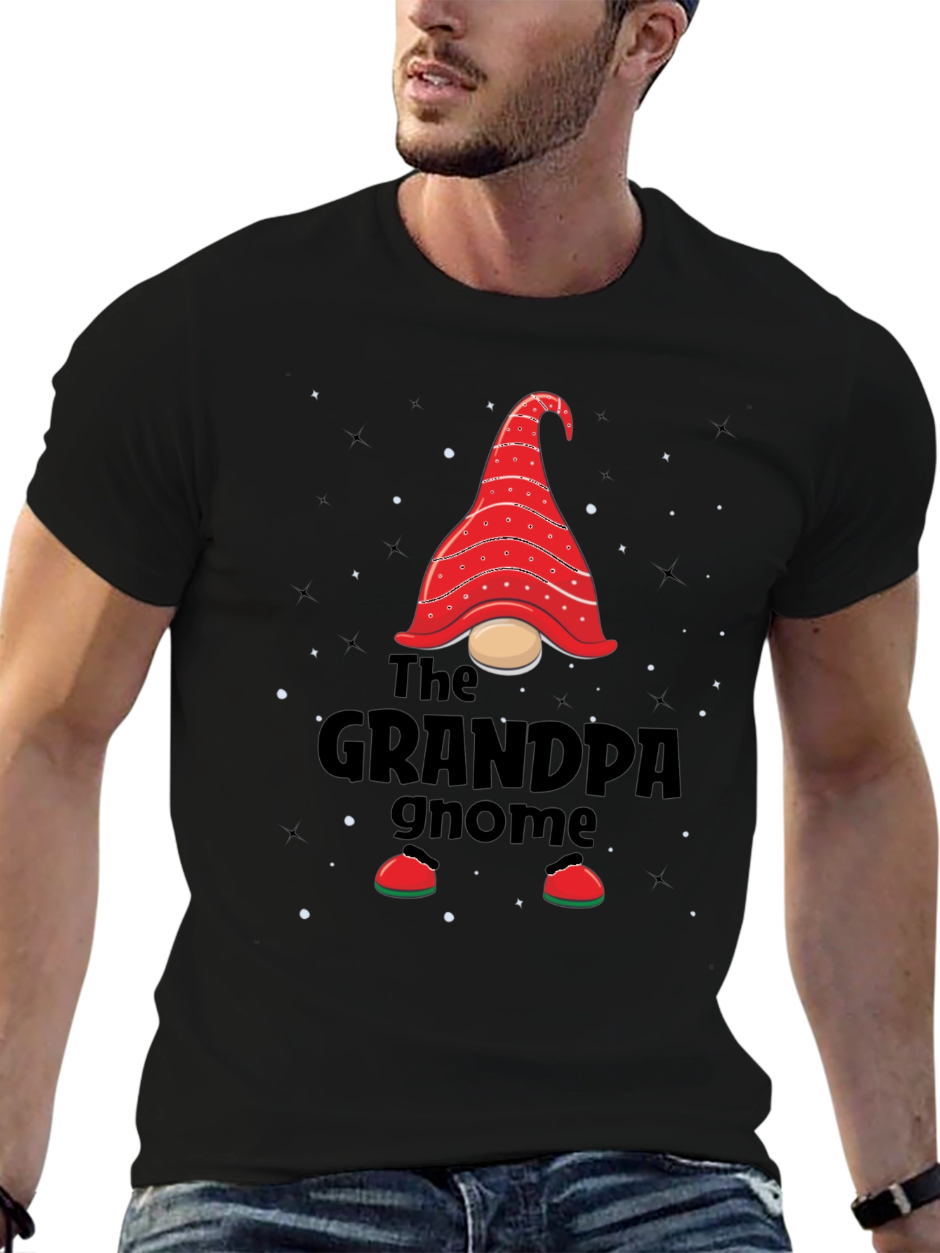 Grandpa Gnome Graphic Tee