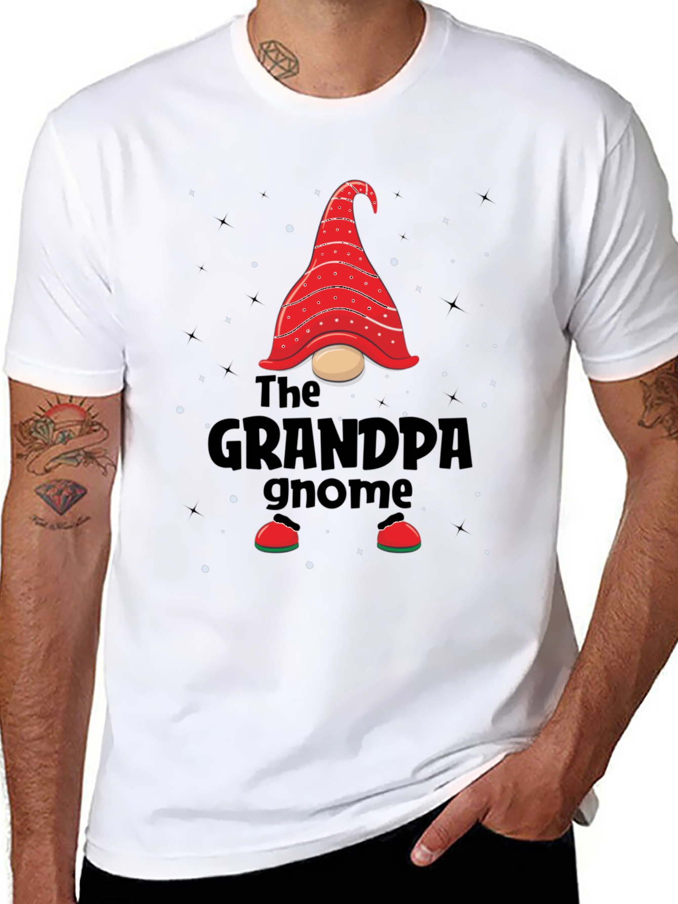 Grandpa Gnome Graphic Tee