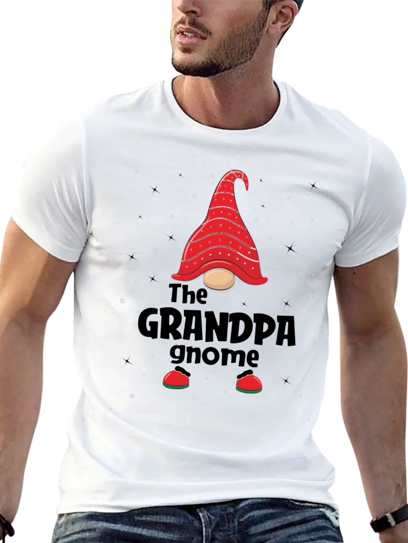 Grandpa Gnome Graphic Tee