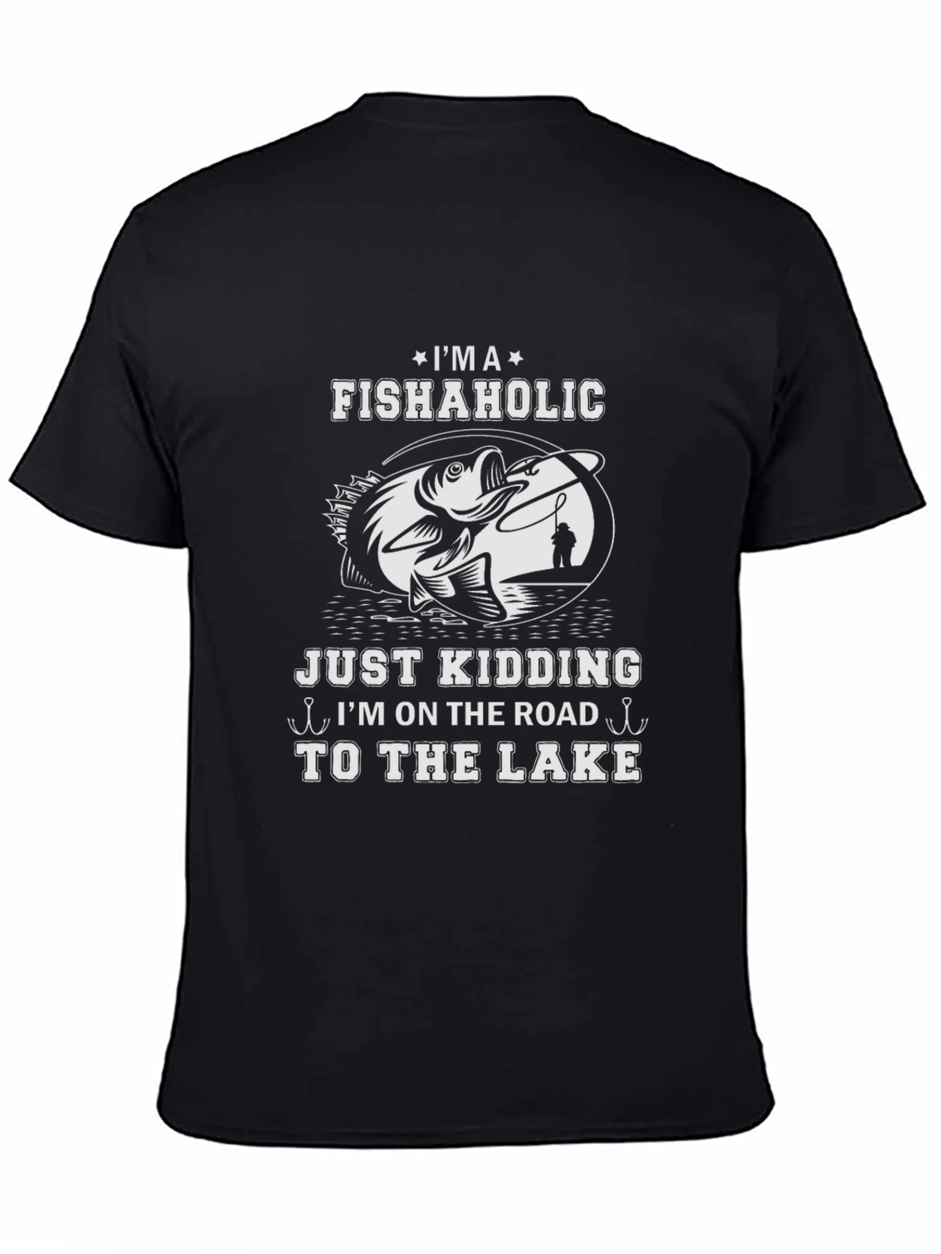 Fishaholic T-Shirt: Road to the Lake
