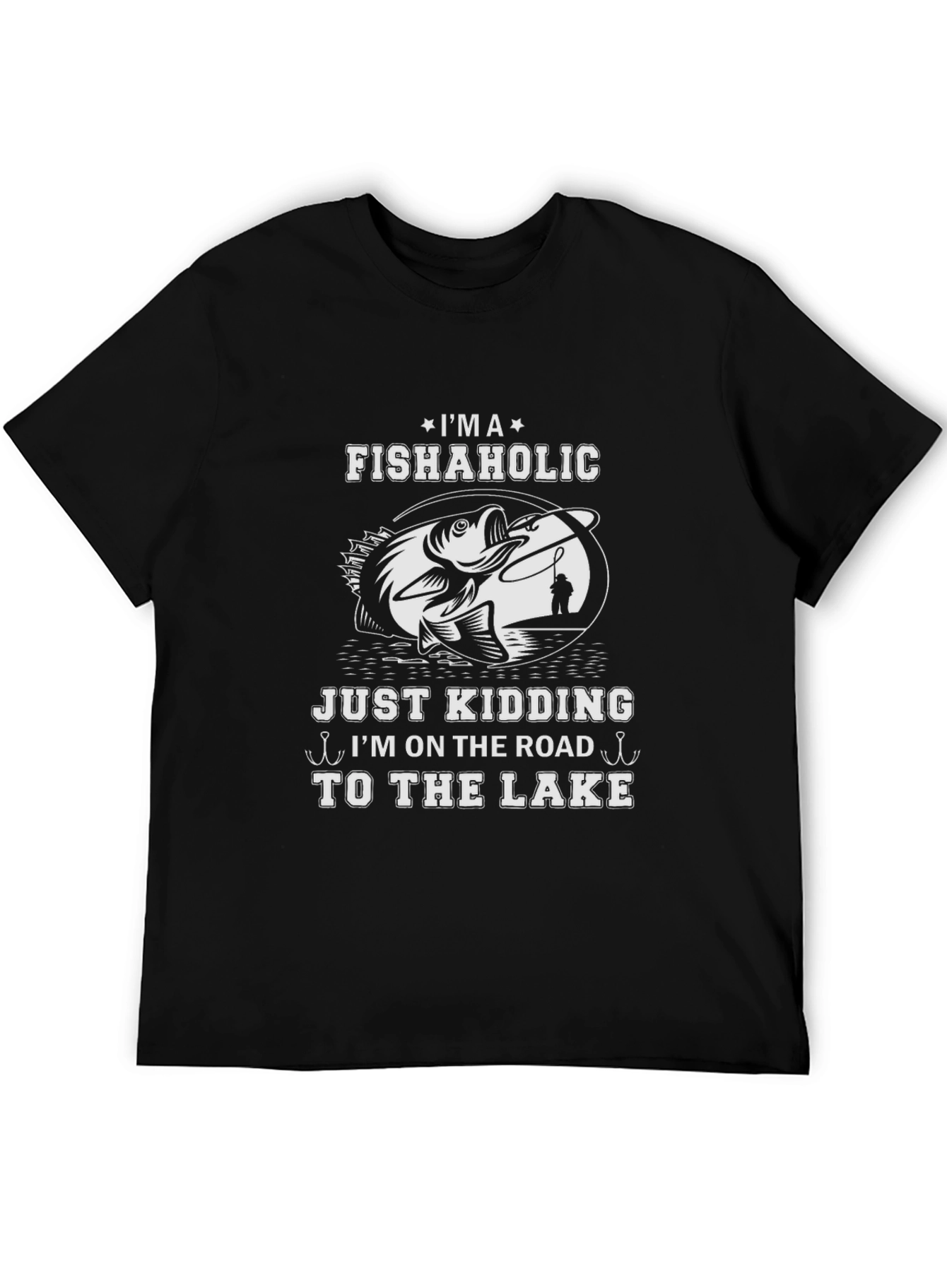 Fishaholic T-Shirt: Road to the Lake