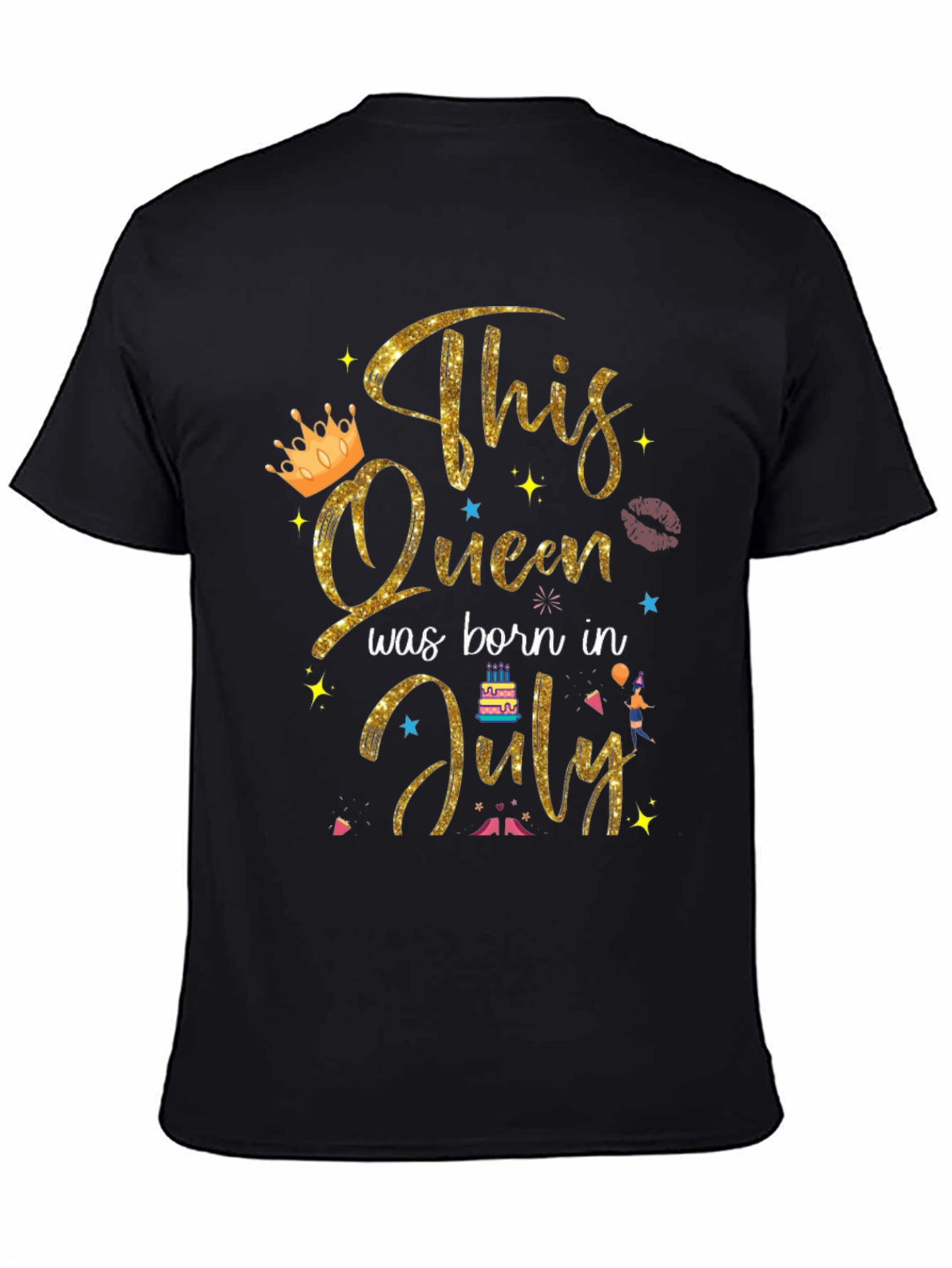 This Queen was Born in July T-Shirt