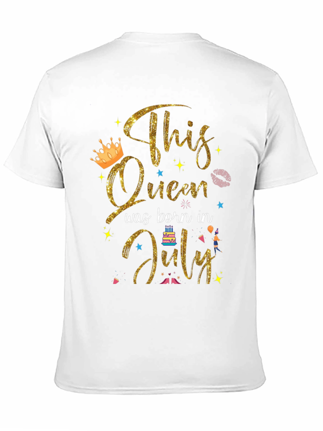 This Queen was Born in July T-Shirt